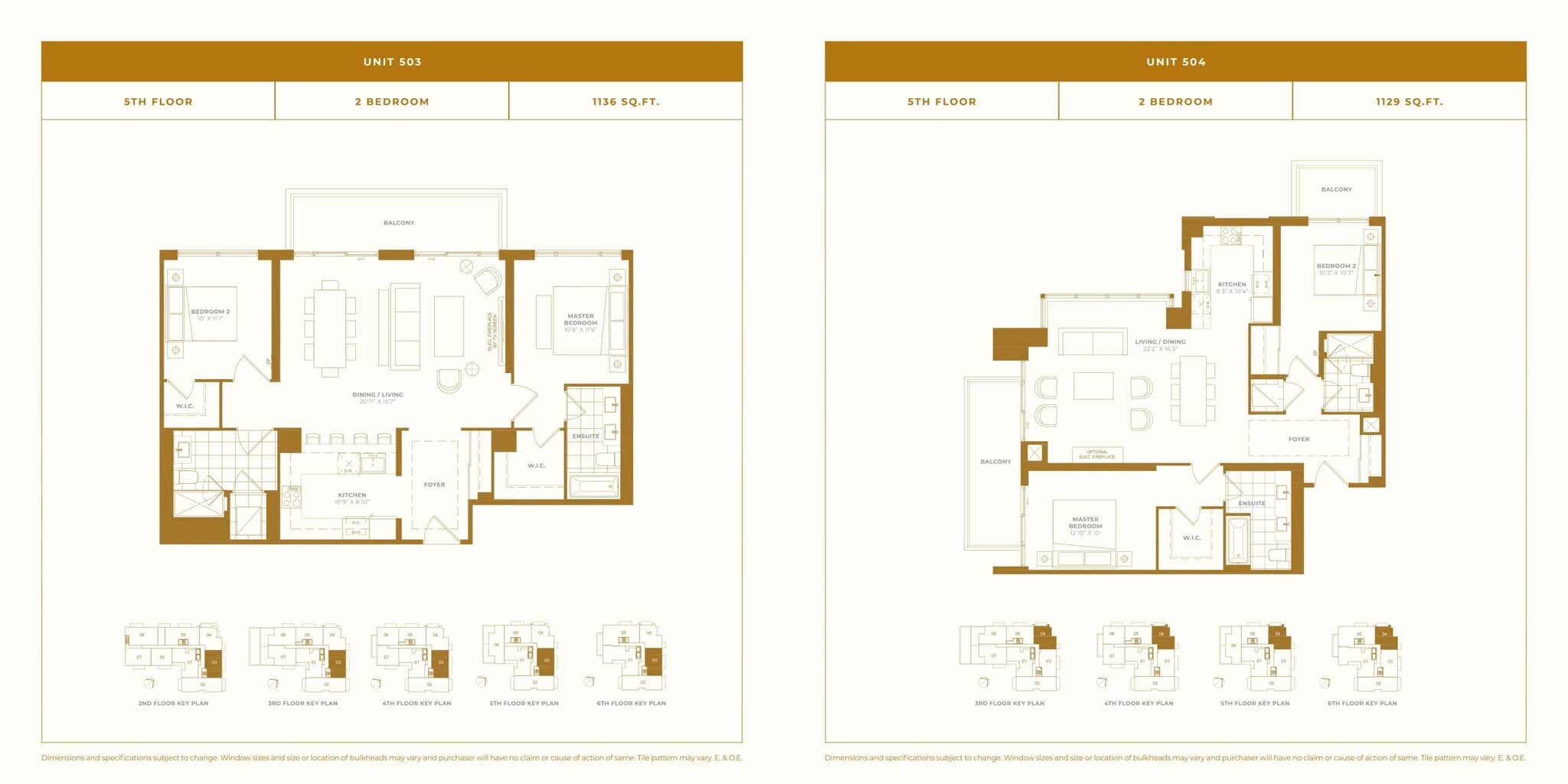 Unit 503 floor plan