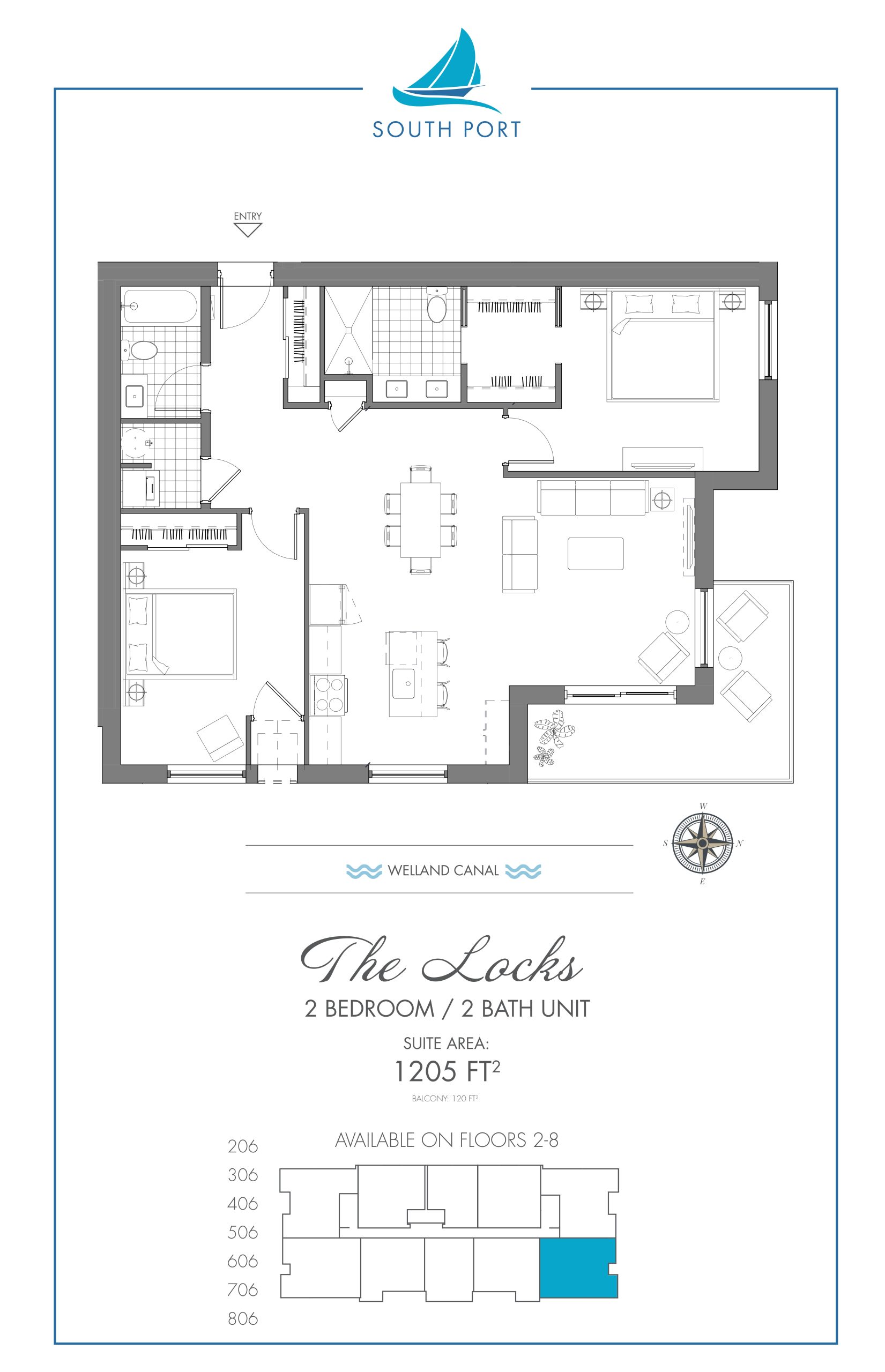 The Locks floor plan