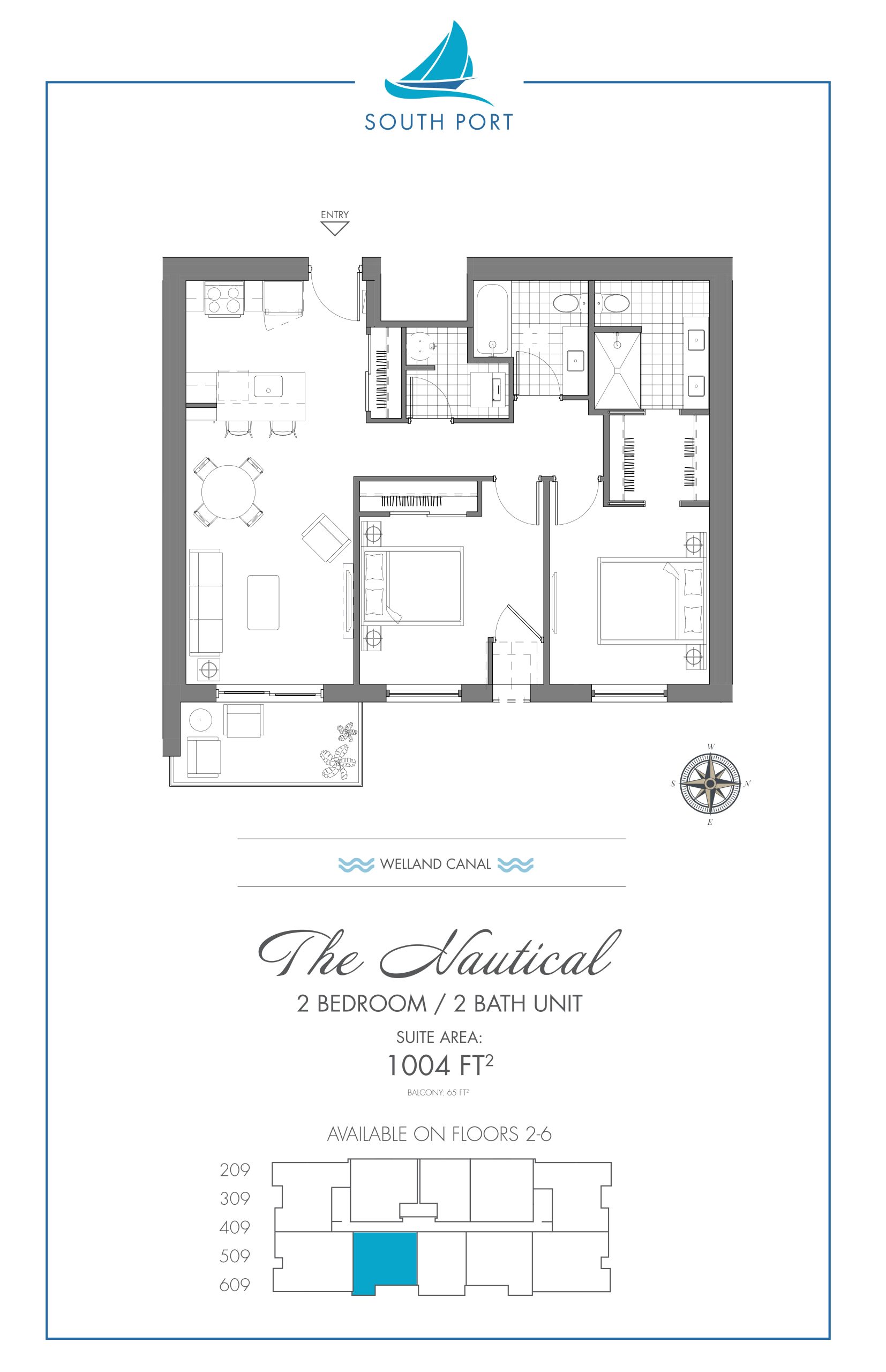 The Nautical floor plan