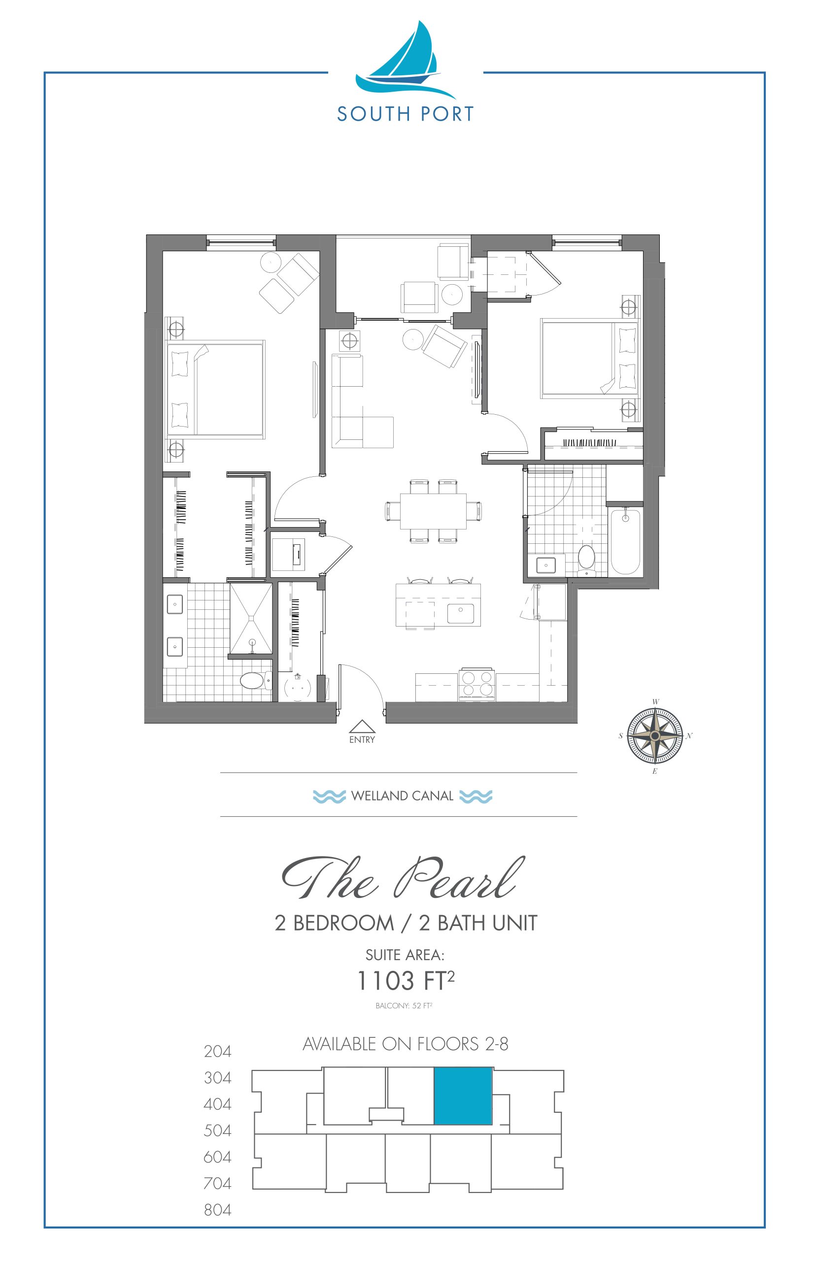 The Pearl floor plan