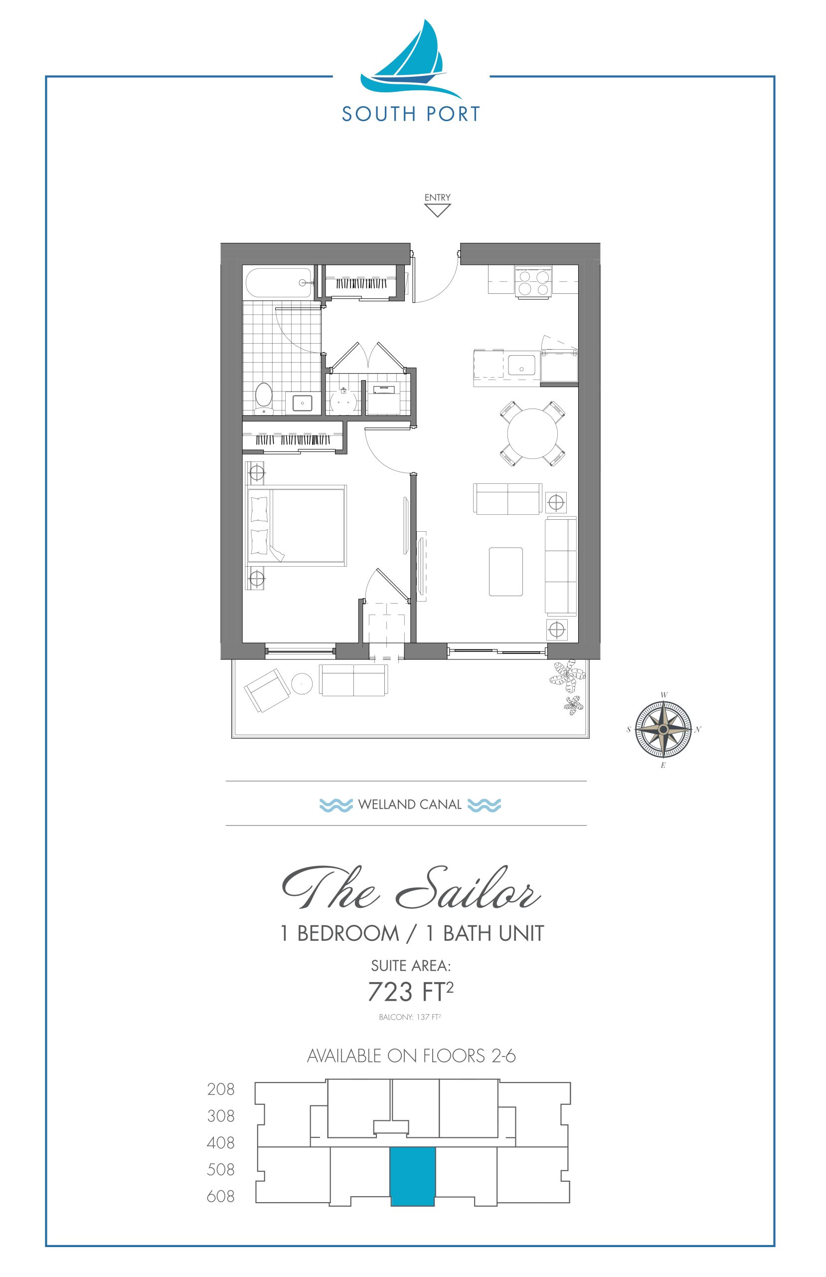 The Sailor floor plan