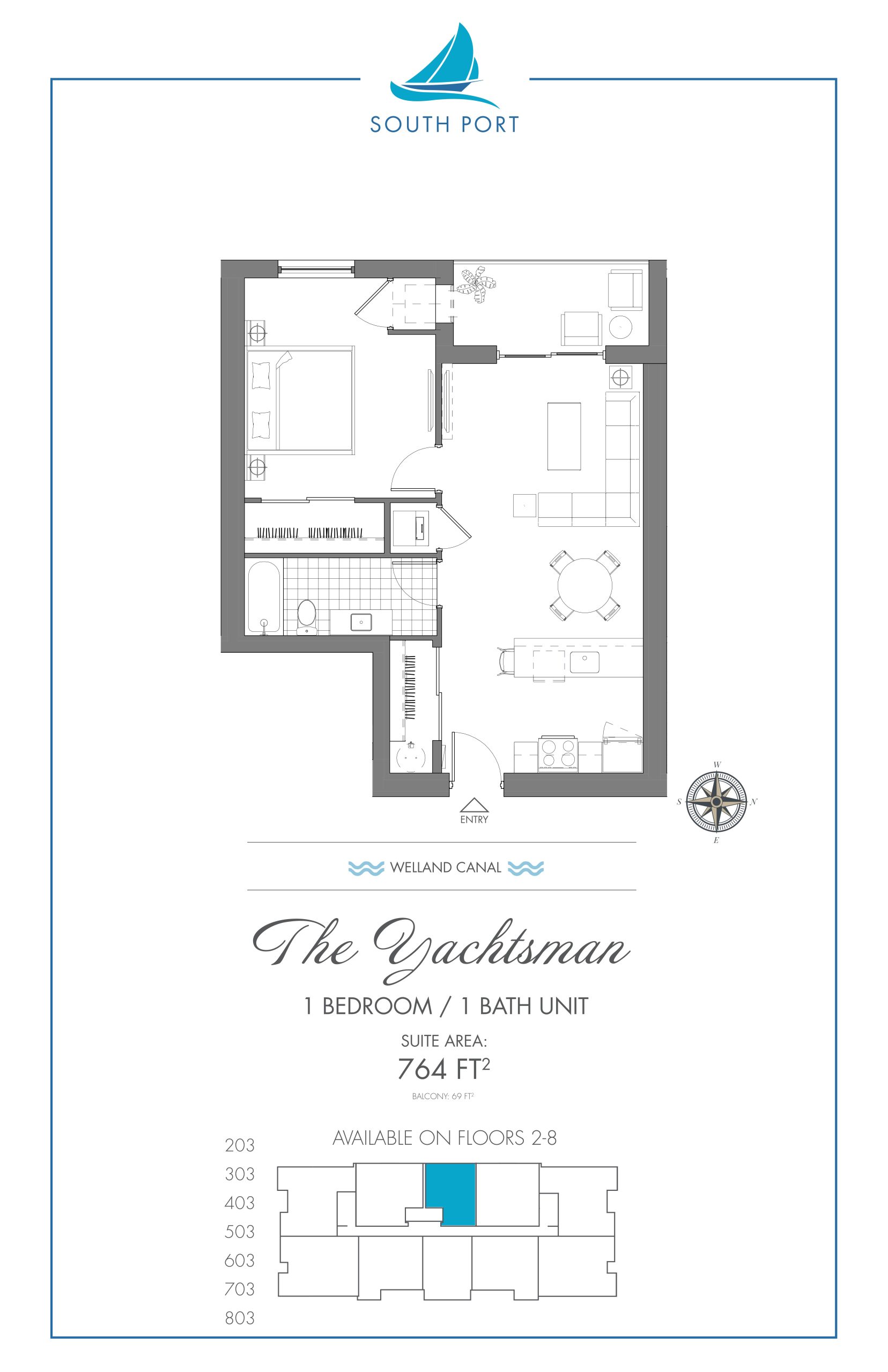 The Yachtsman floor plan