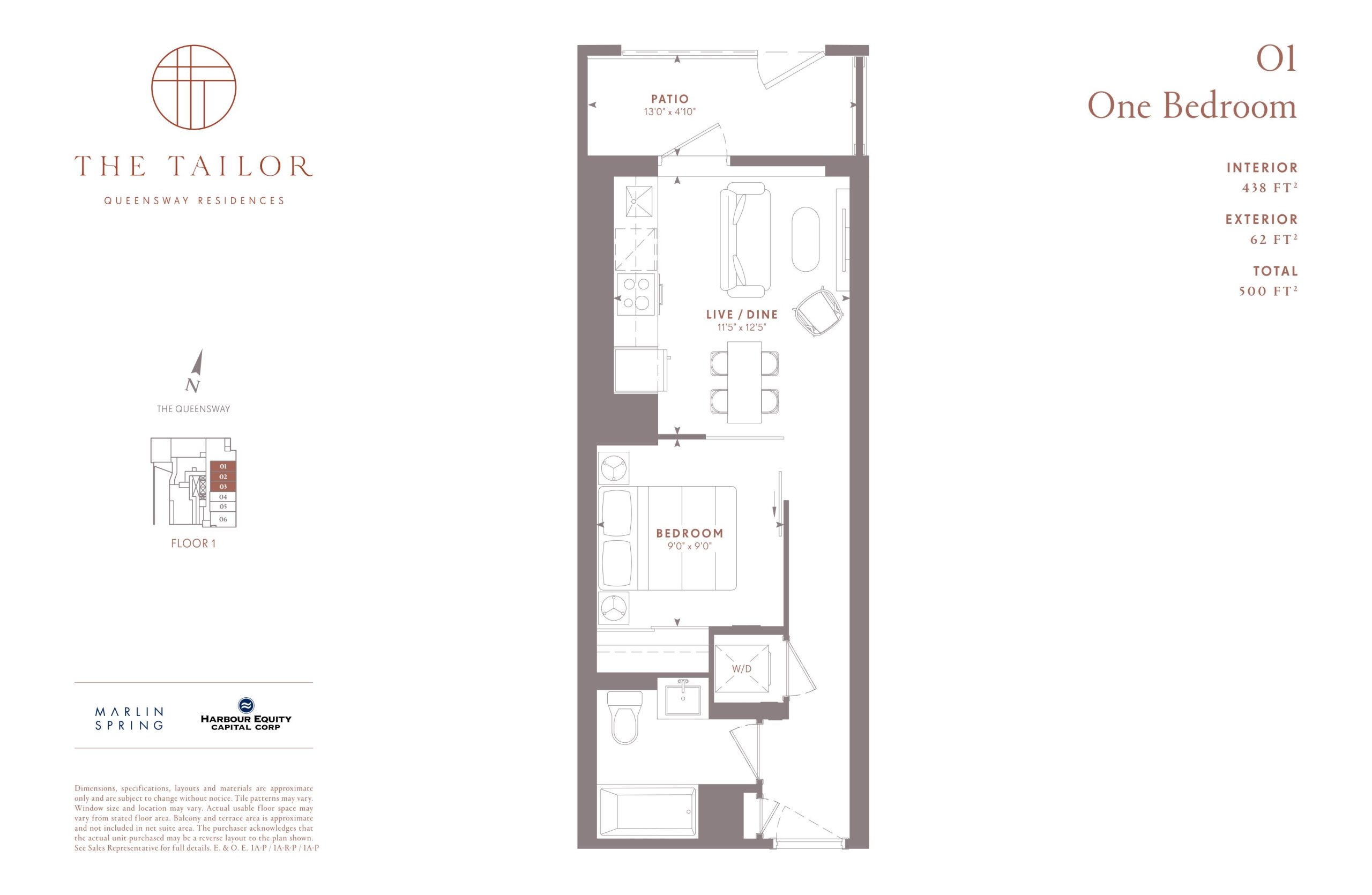O1 floor plan