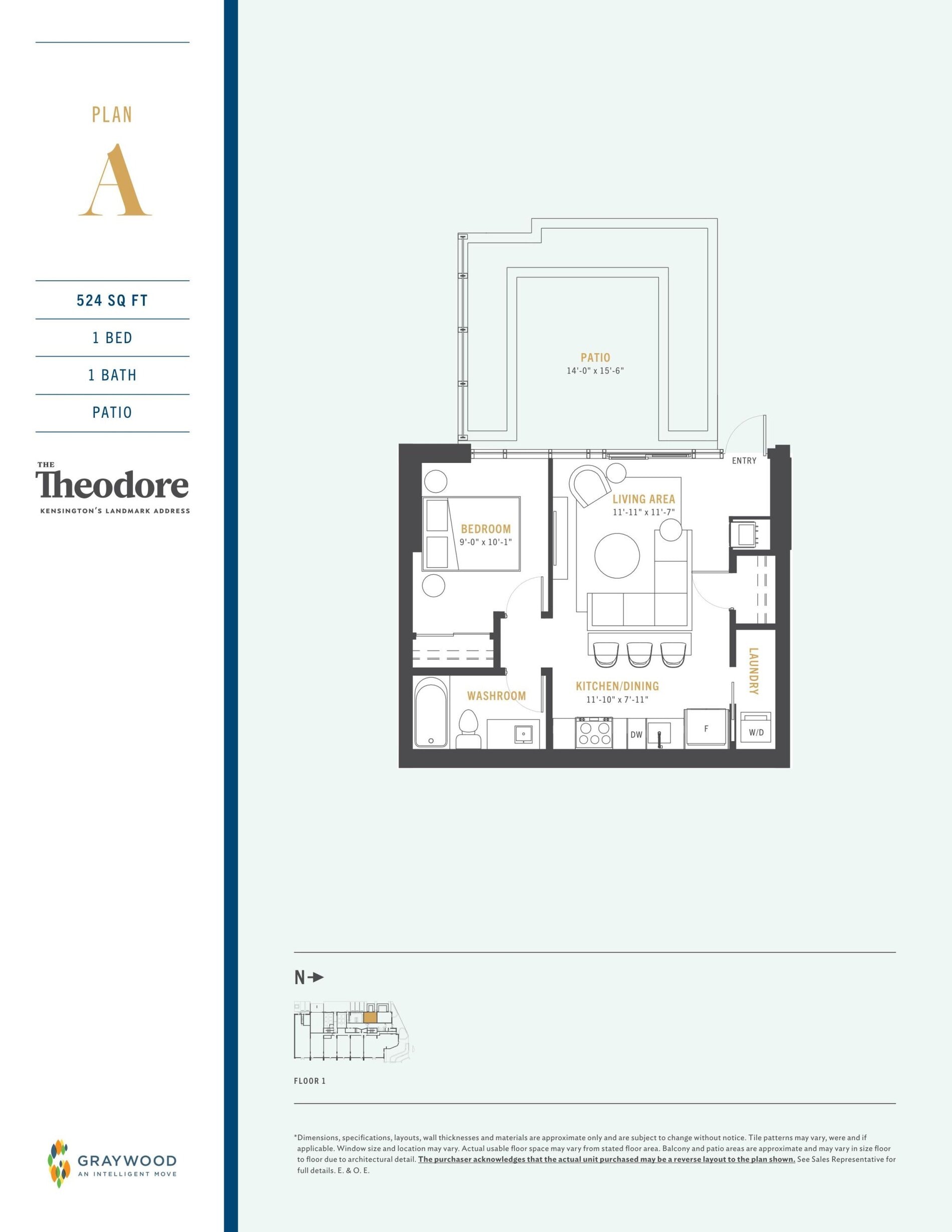 Plan A floor plan