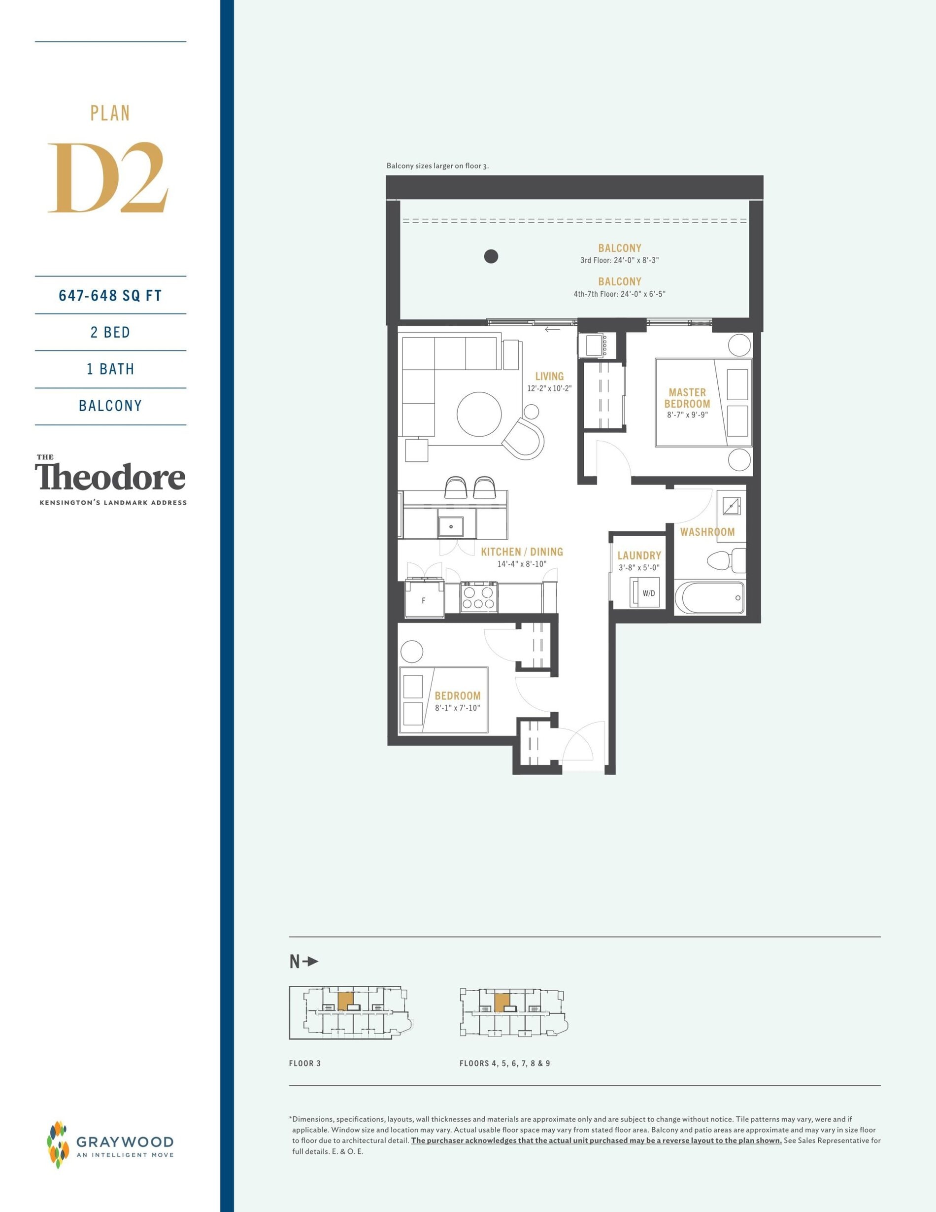 Plan D2 floor plan