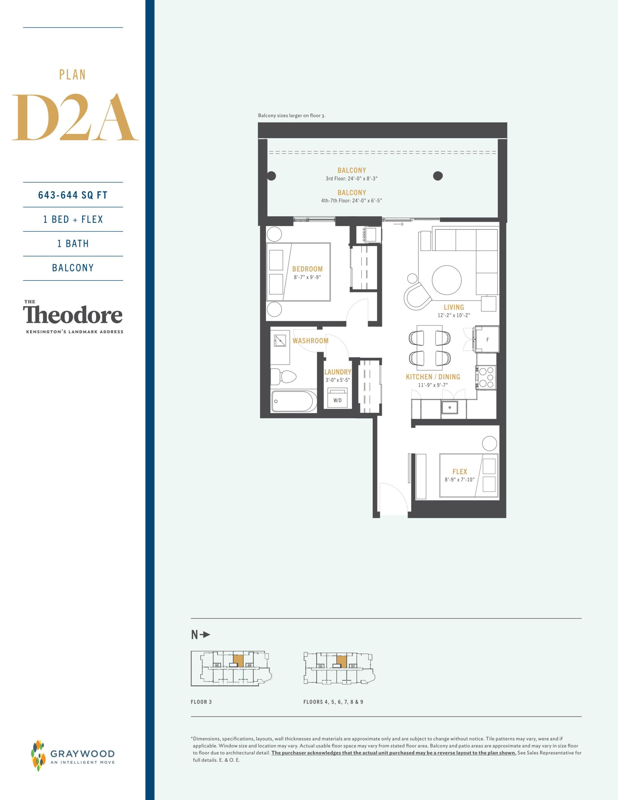Plan D2A floor plan