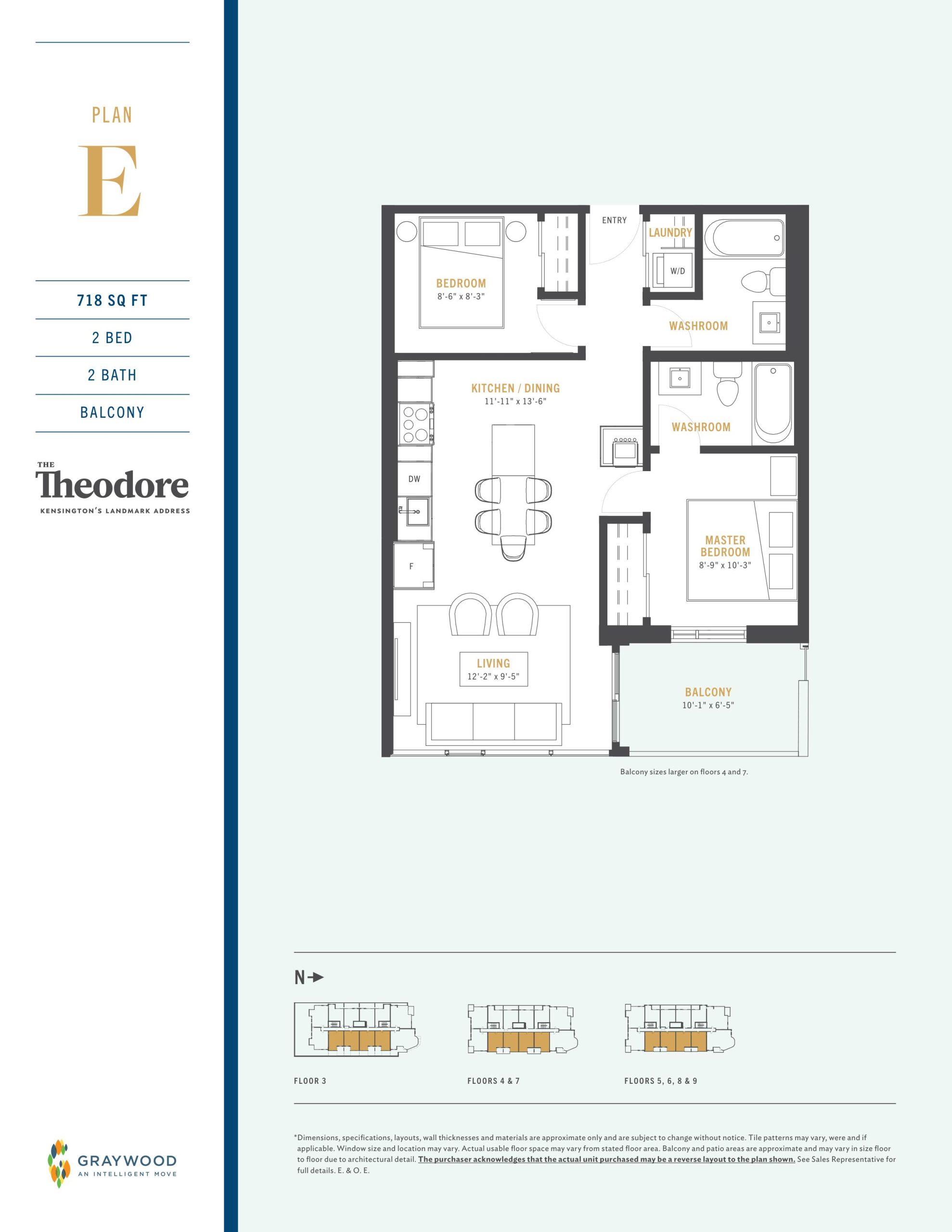 Plan E floor plan