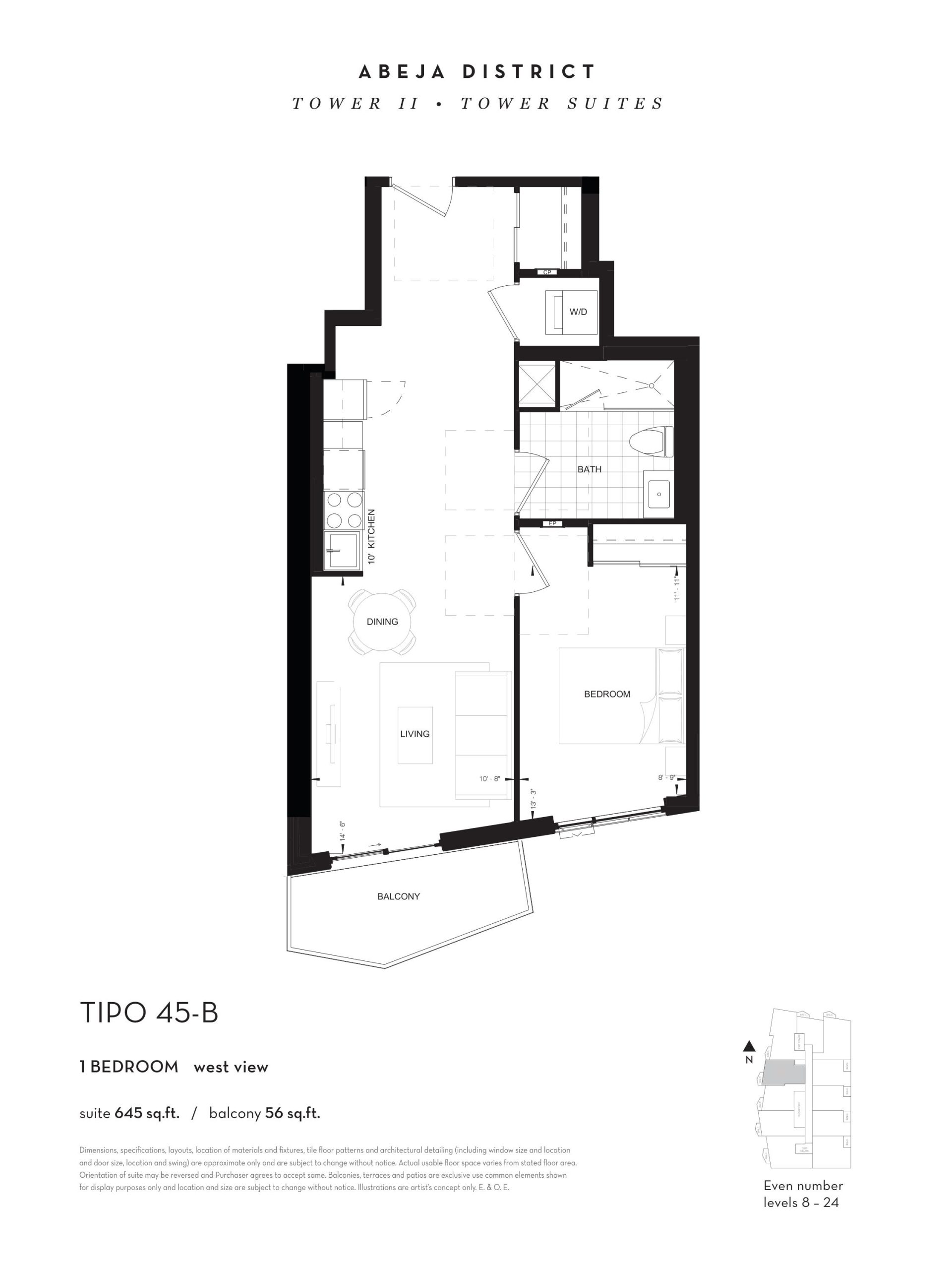 Tipo 45-B plan preview