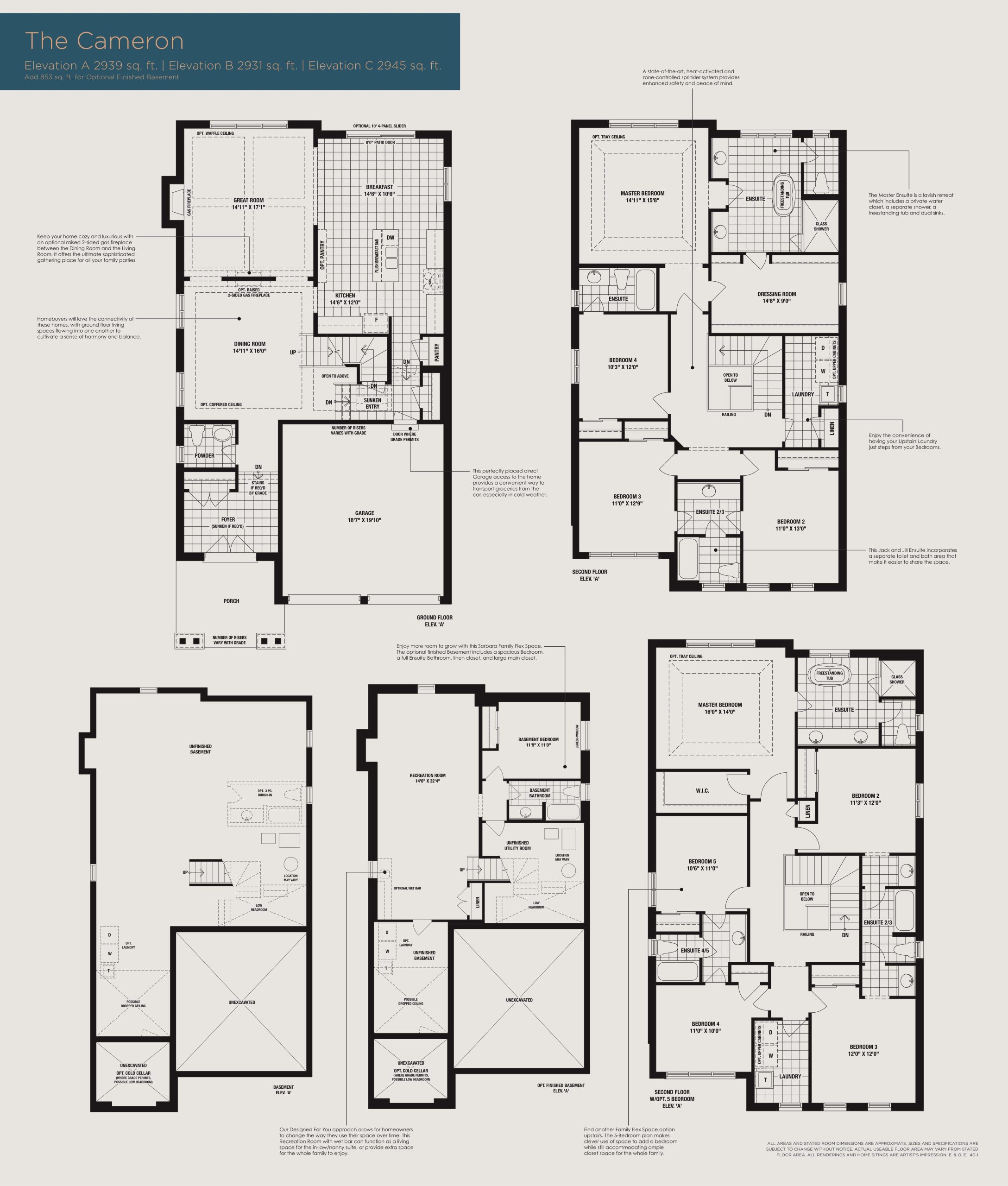 The Cameron floor plan
