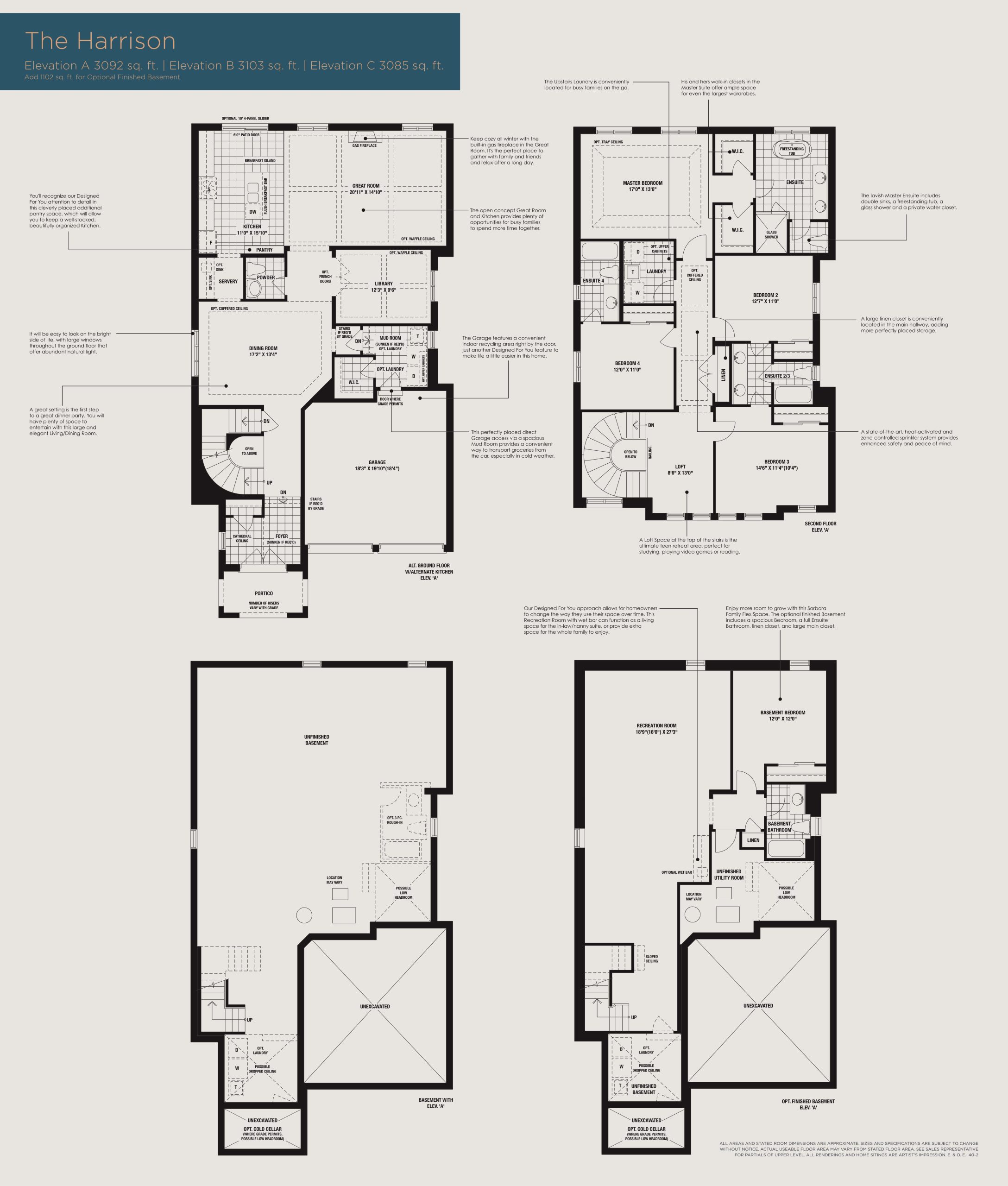 The Harrison floor plan