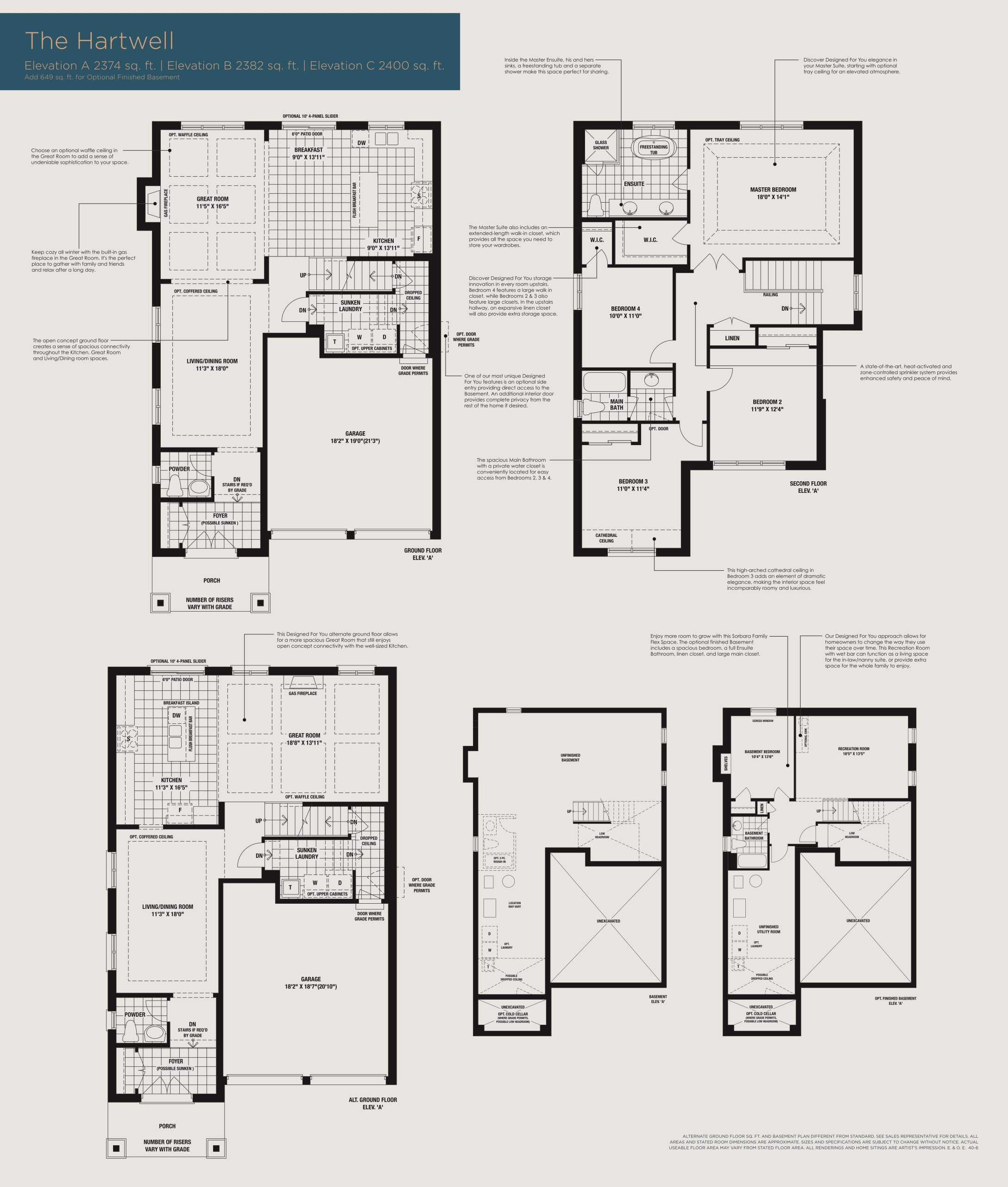 The Hartwell floor plan