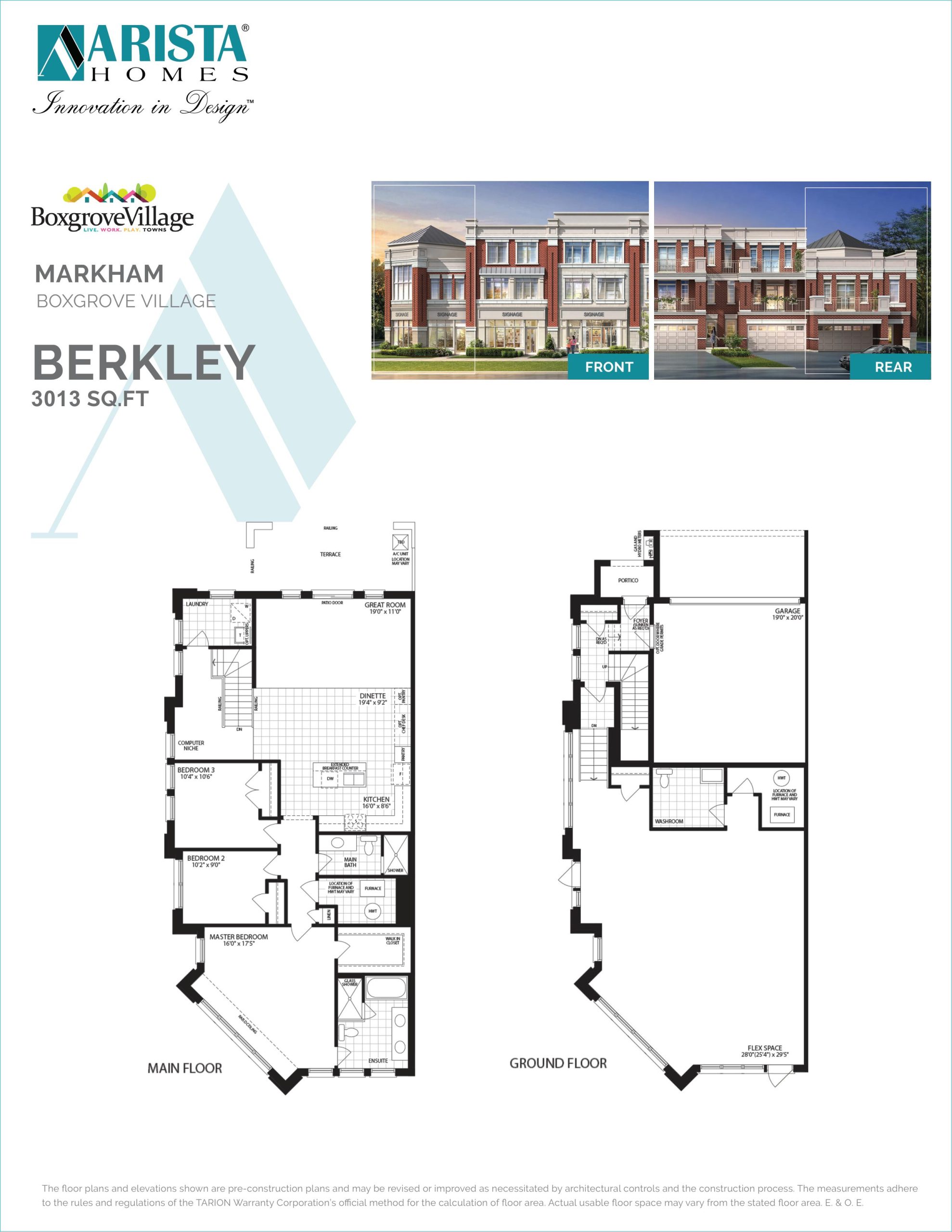 Berkley floor plan