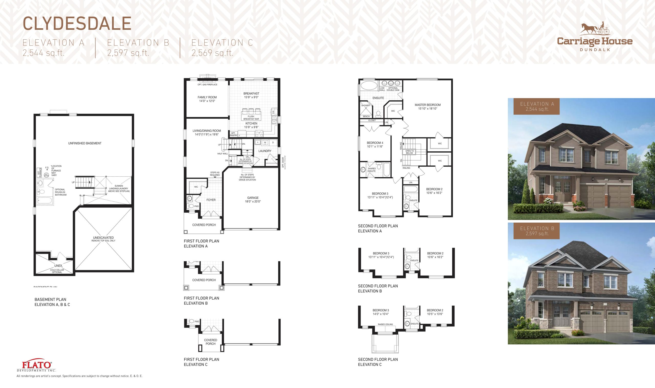 Clydesdale floor plan
