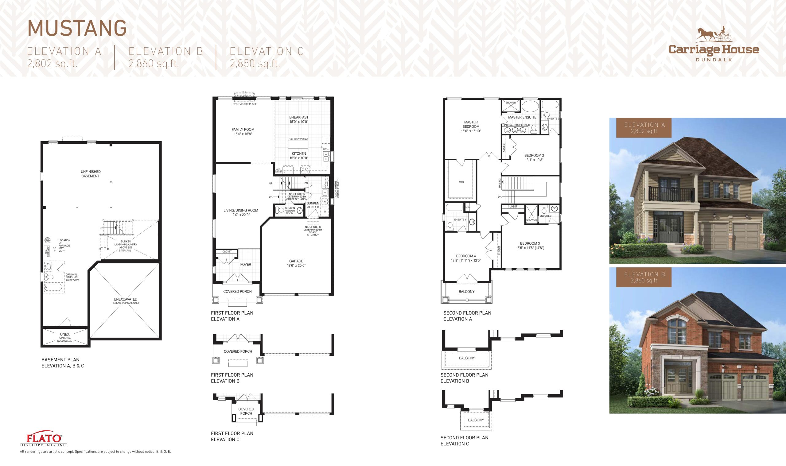 Mustang floor plan