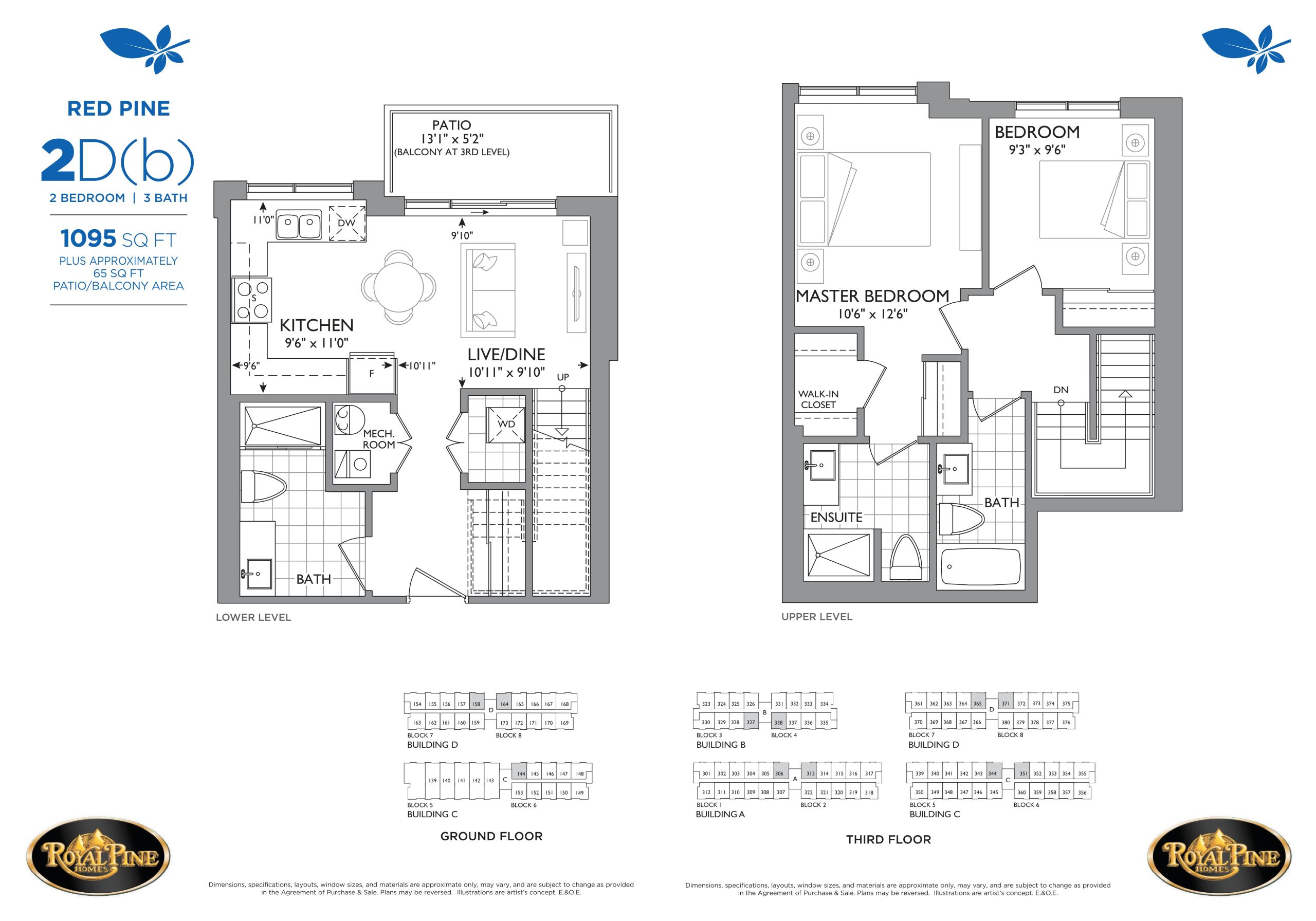 Red Pine - 2D(b) floor plan
