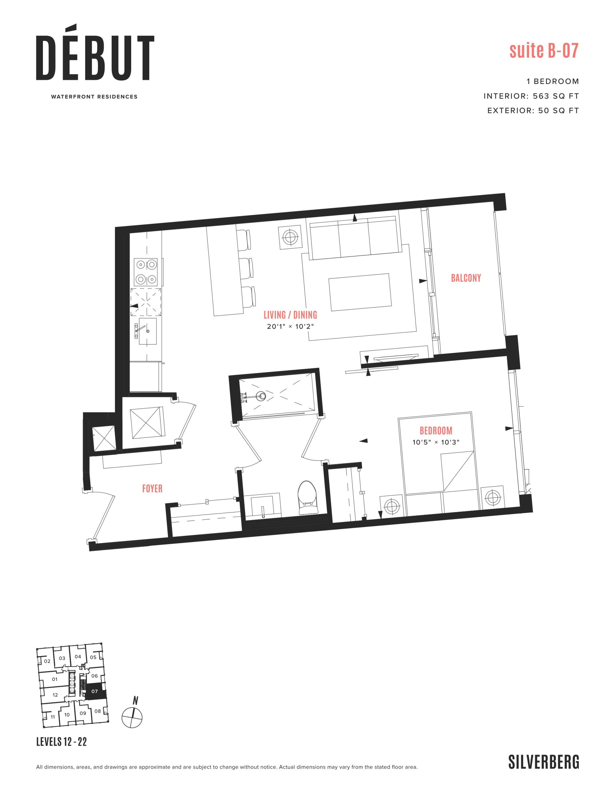 Suite B-07 floor plan