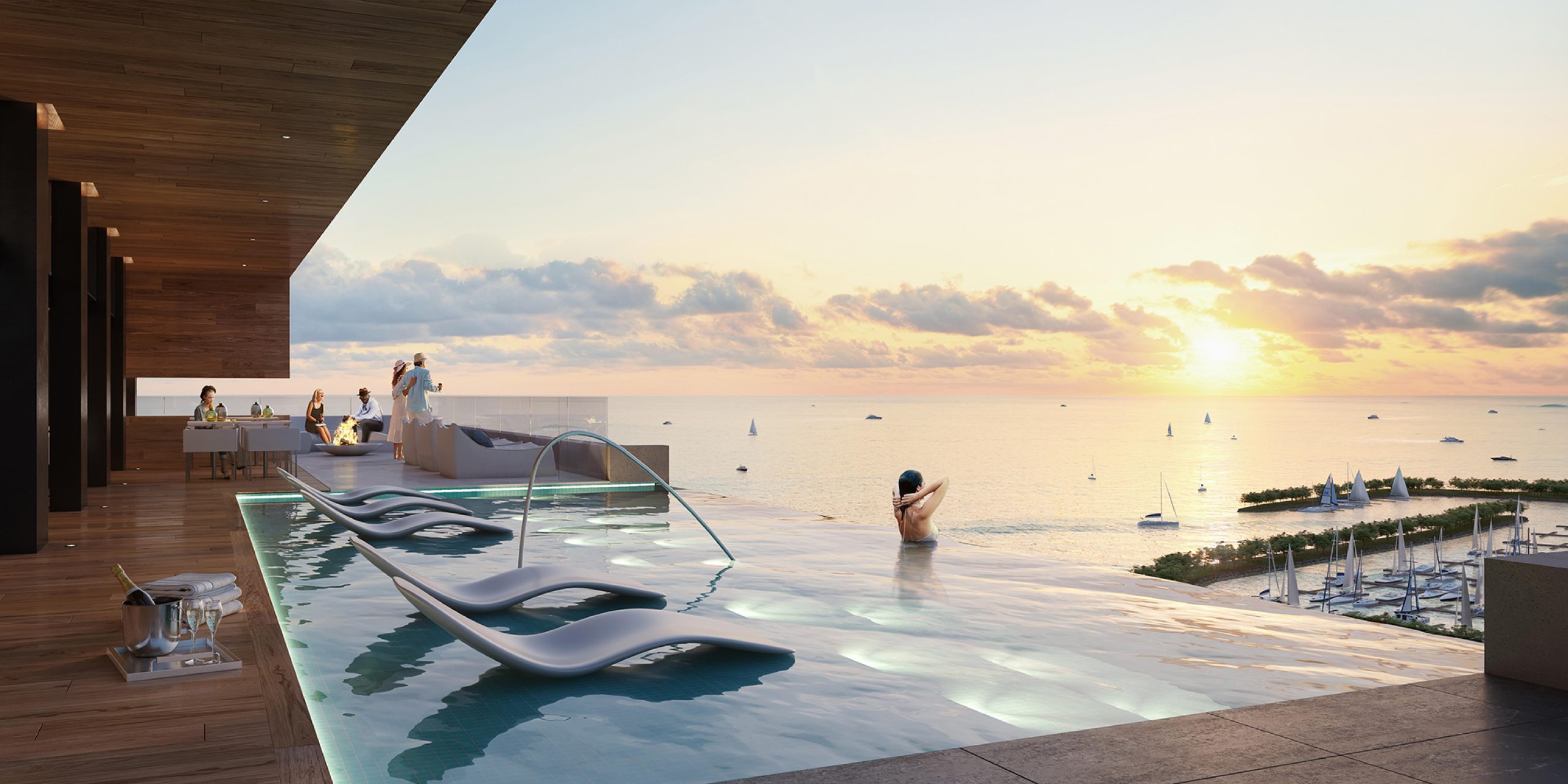 Debut Waterfront Residences in Barrie — rendering 4