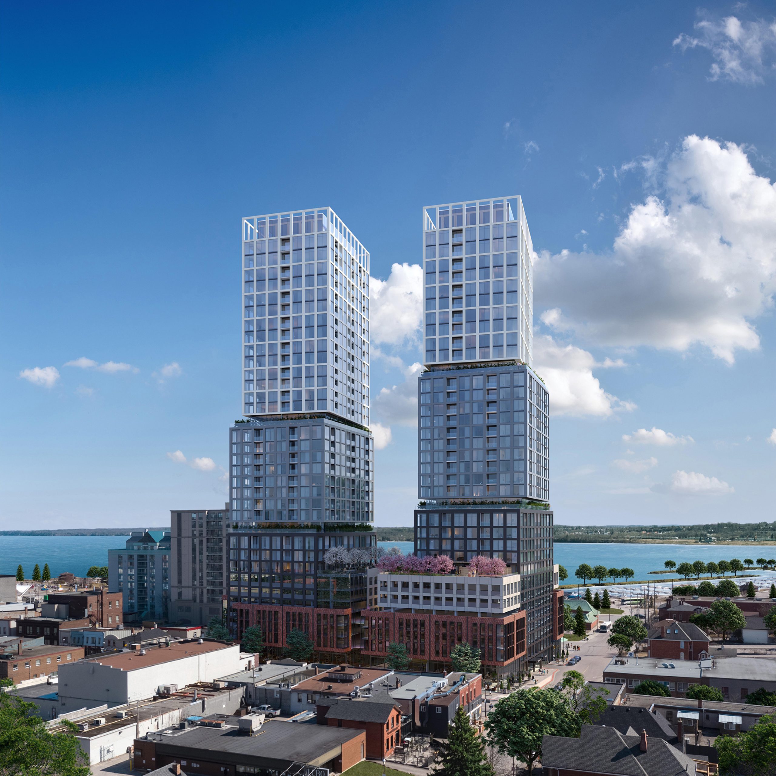 Debut Waterfront Residences in Barrie — rendering 2