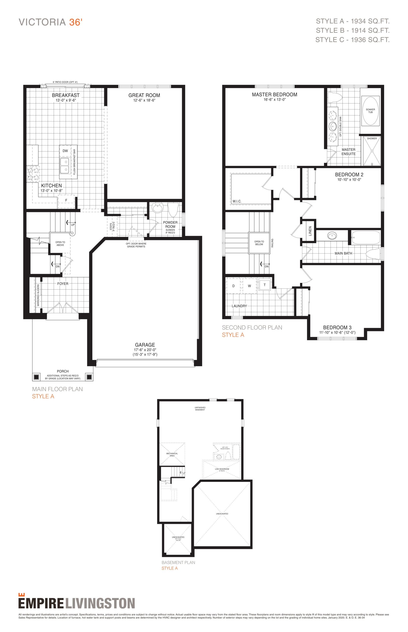 Victoria floor plan