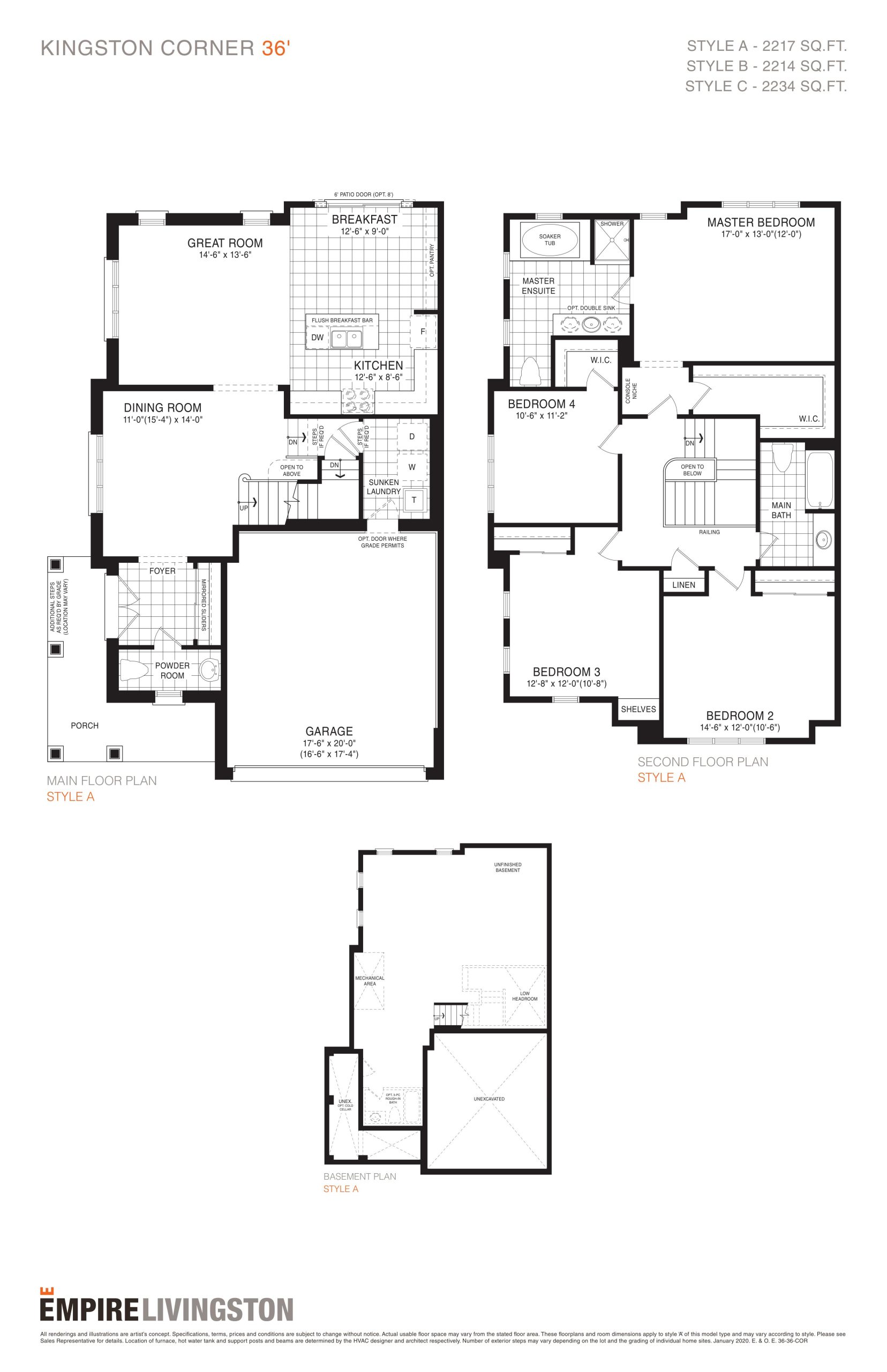 Kingston Corner floor plan