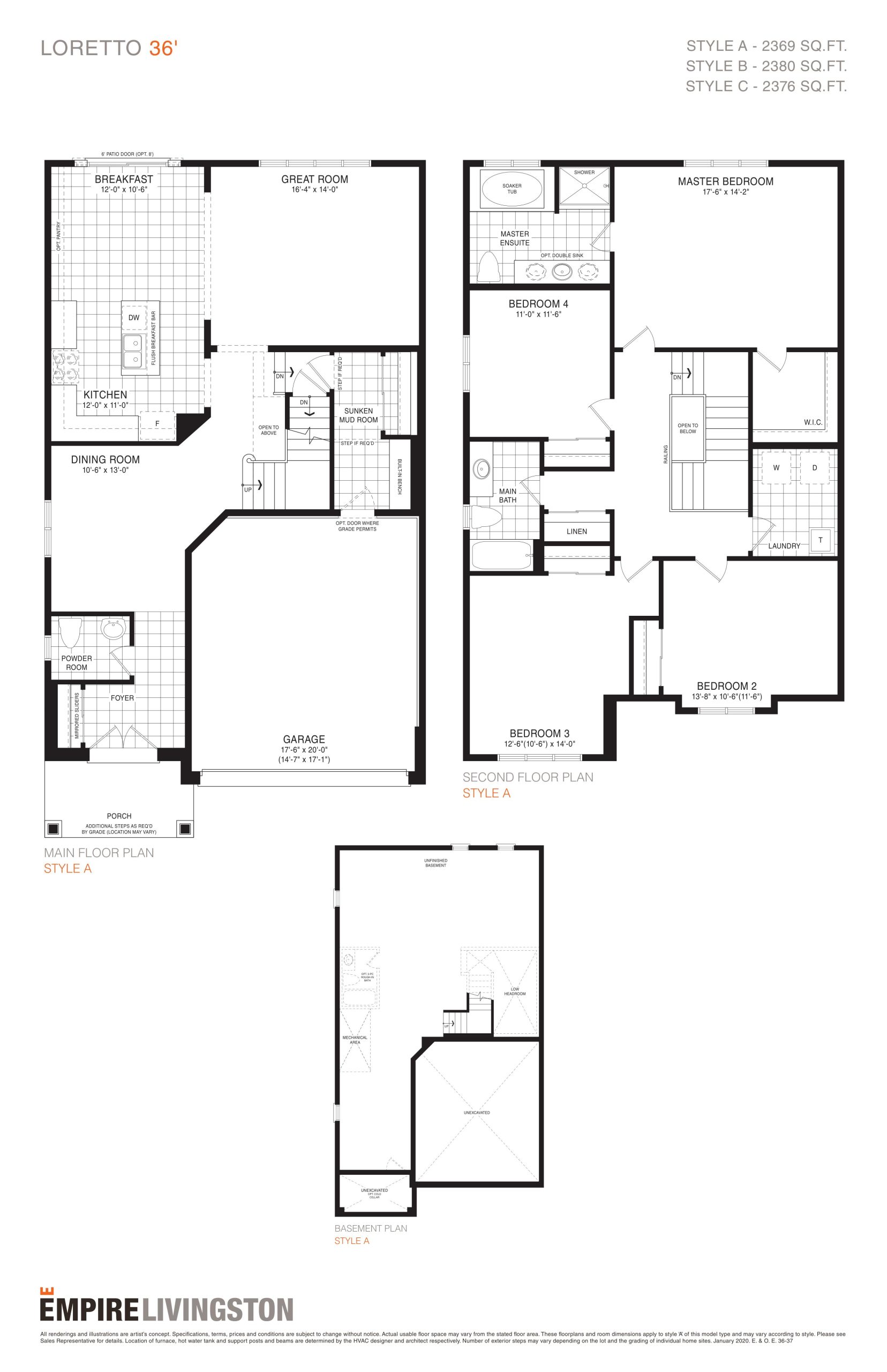 Loretto floor plan