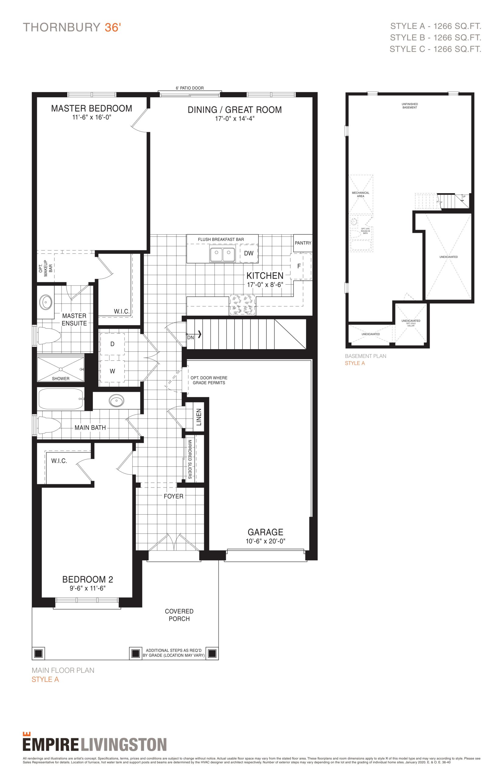 Thornbury floor plan