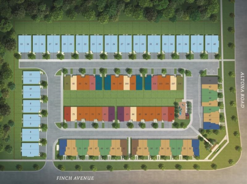 Forest District in Pickering — rendering 5