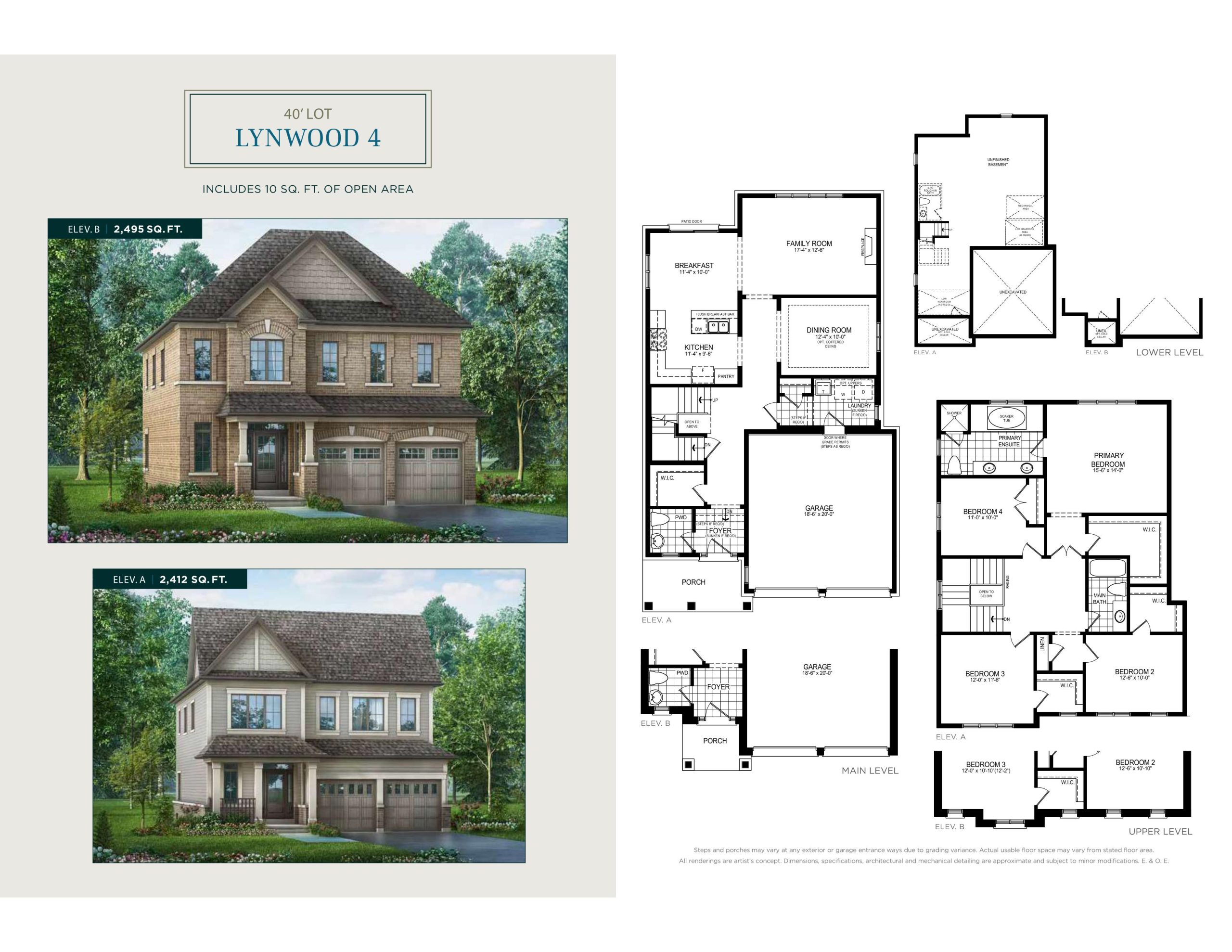 Lynwood 4 floor plan