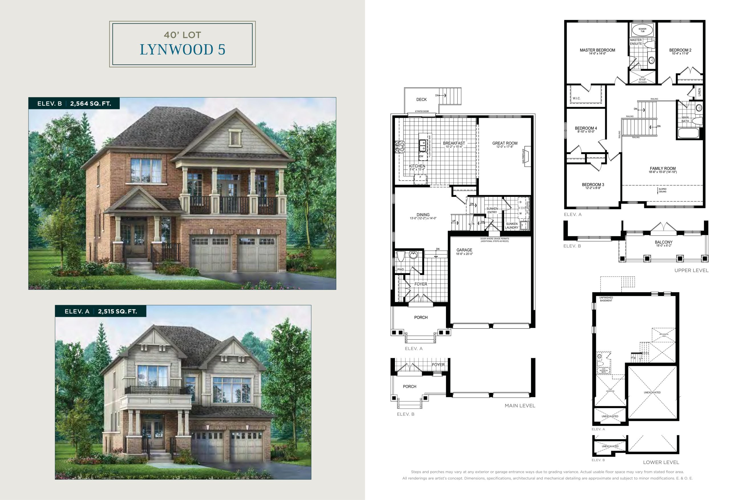 Lynwood 5 floor plan