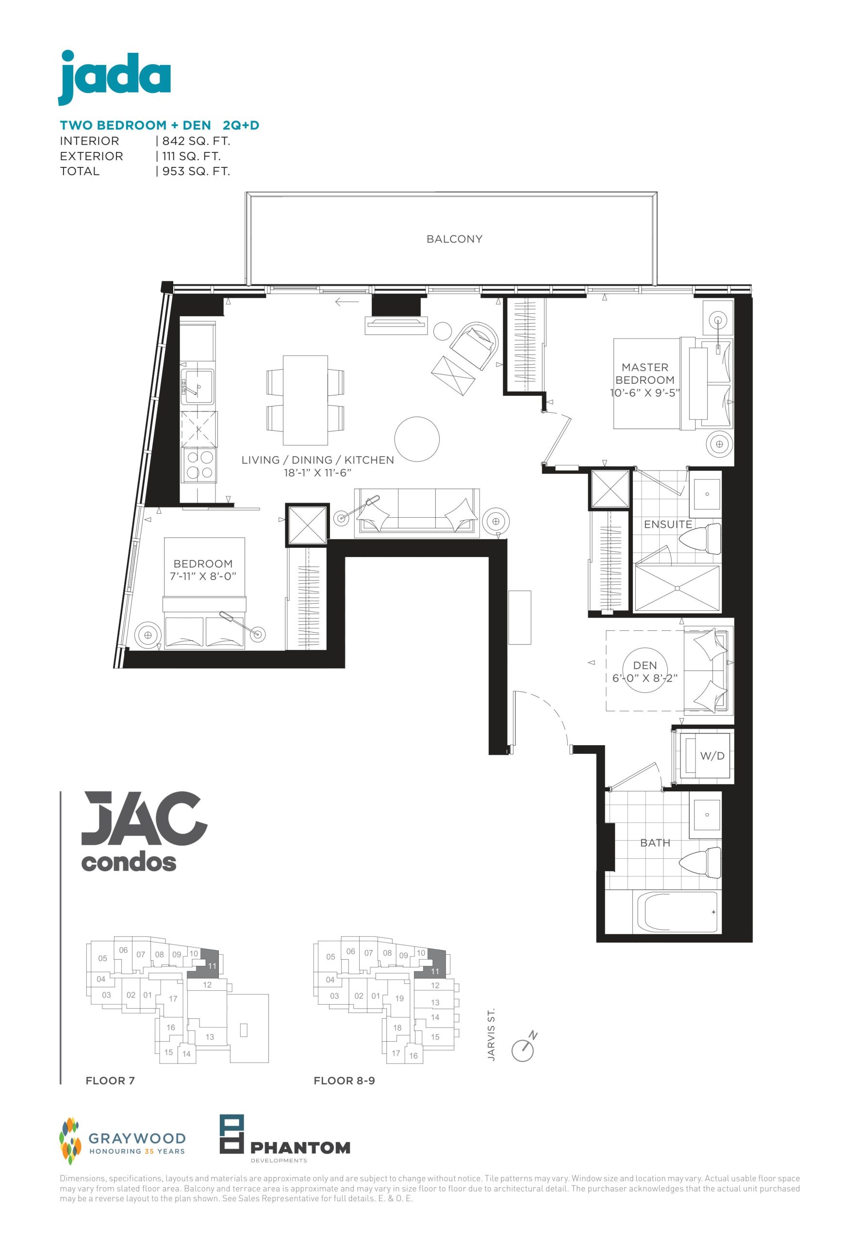 Jada floor plan