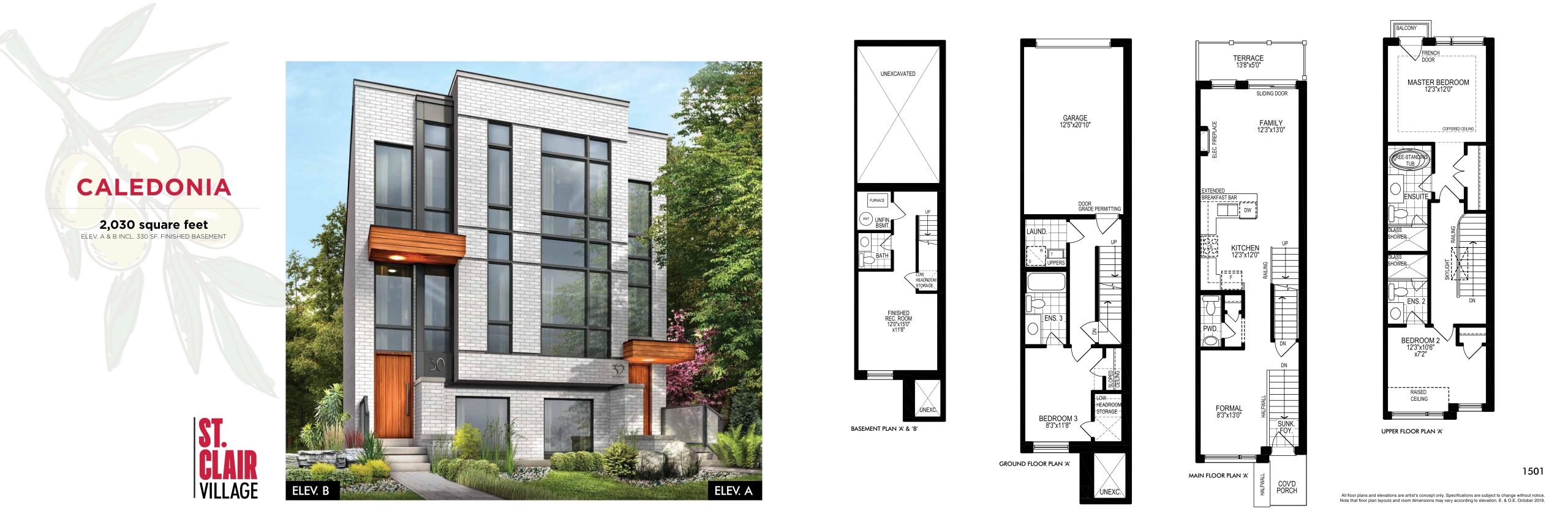 Caledonia floor plan