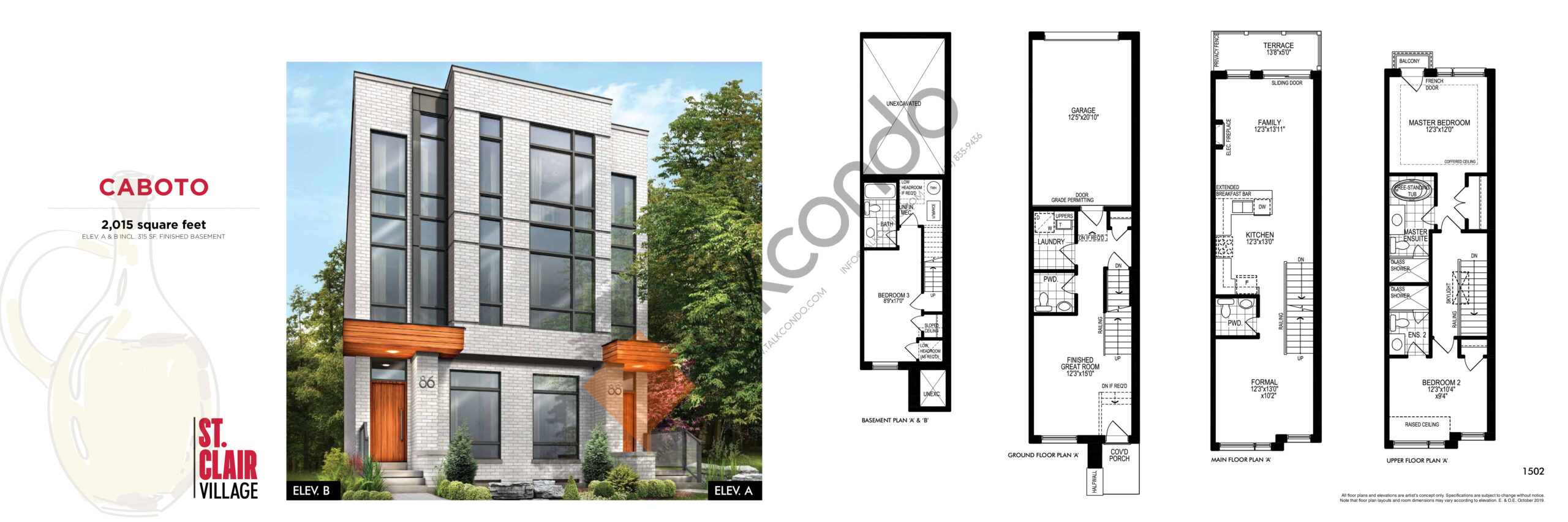Caboto floor plan