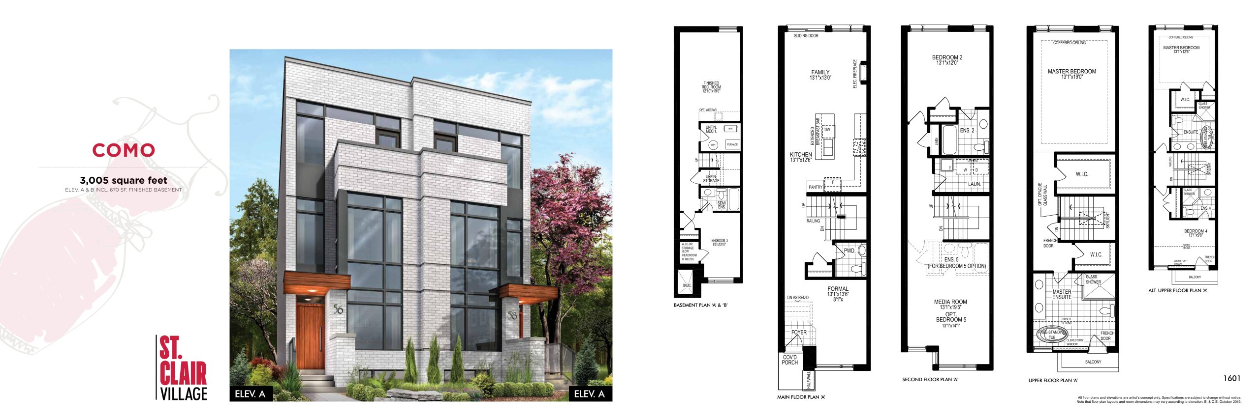 Como floor plan