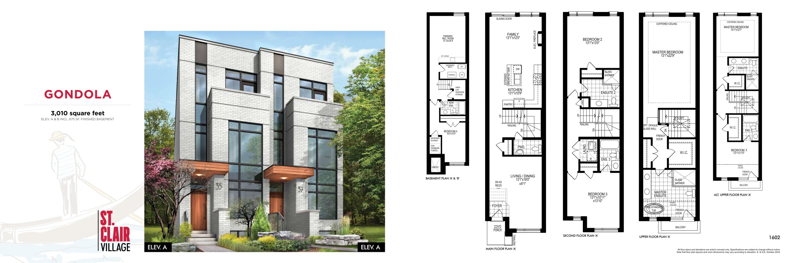 Gondola floor plan