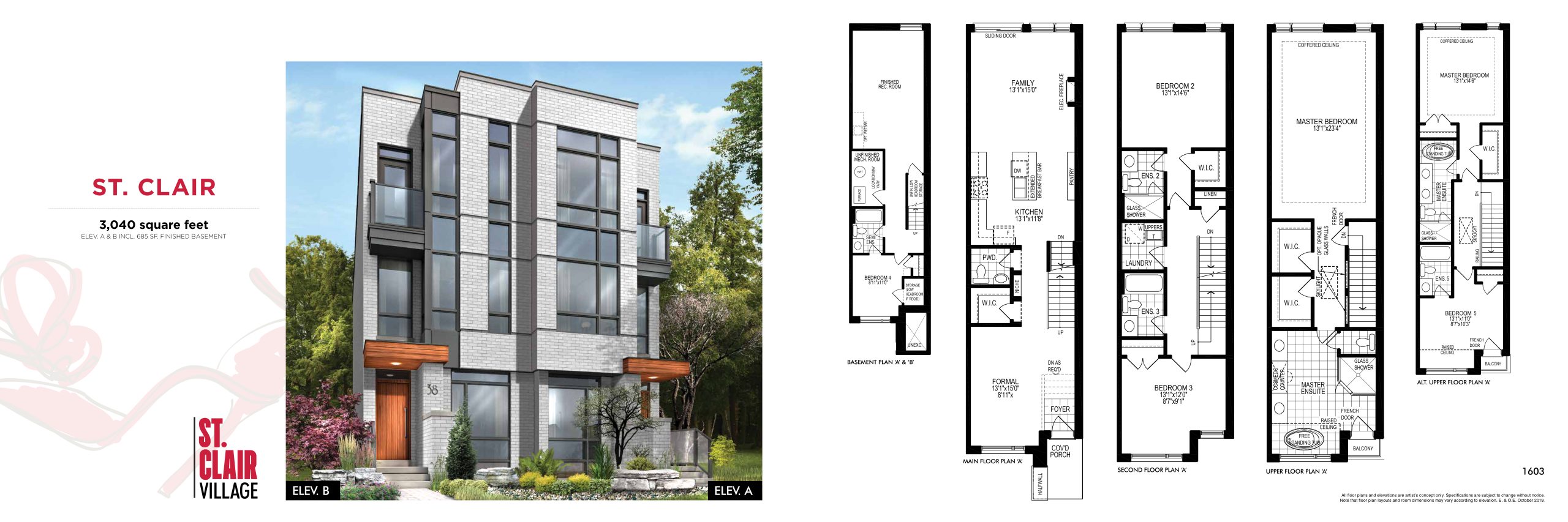 St. Clair floor plan
