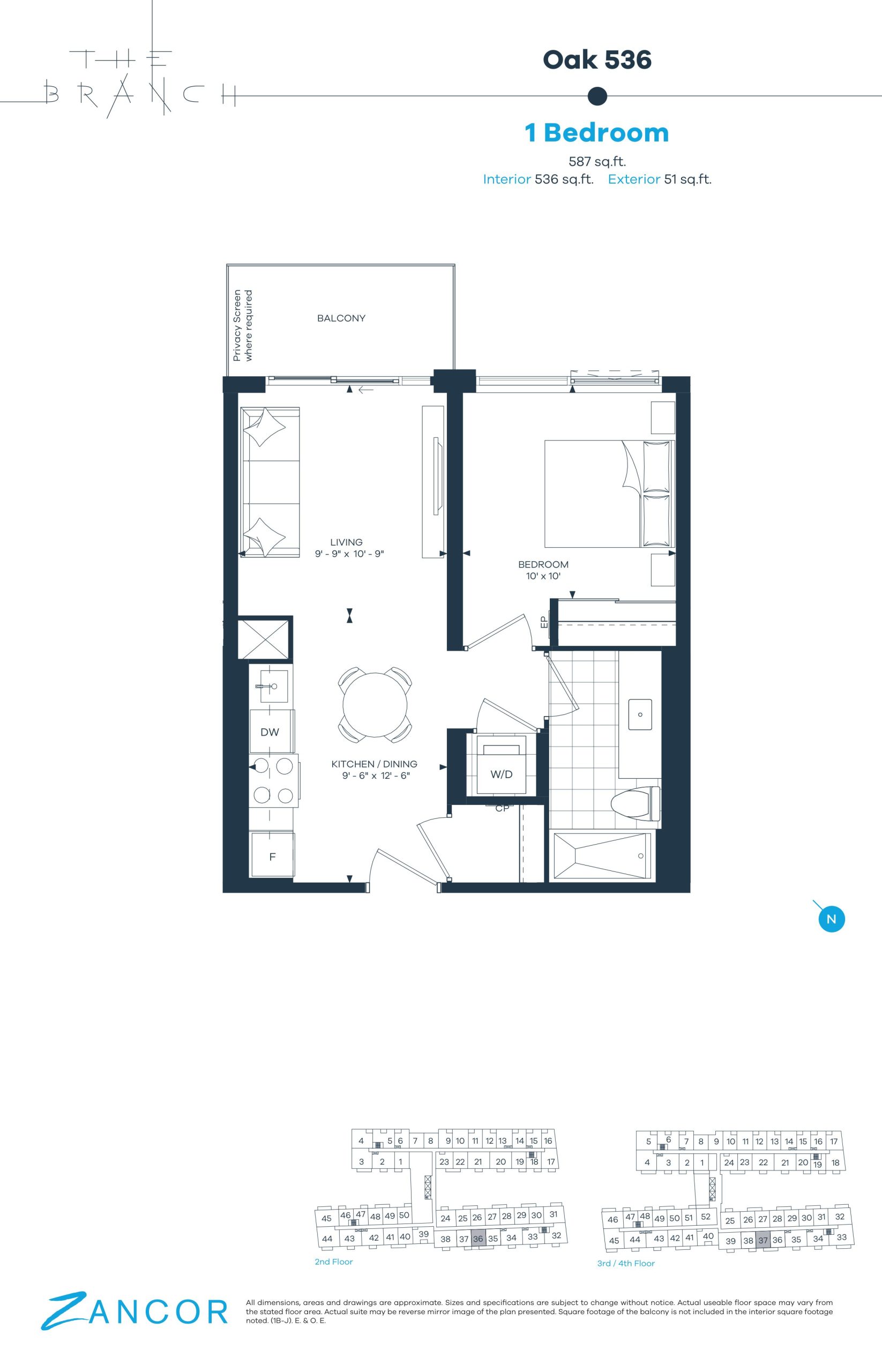 Oak 536 floor plan
