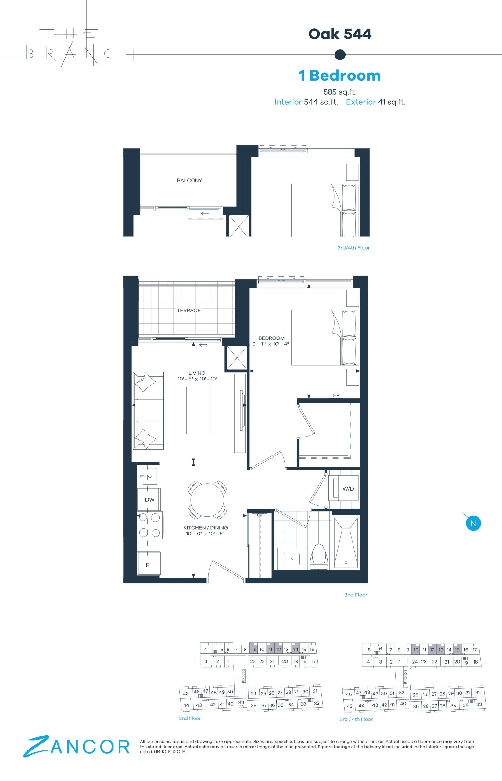 Oak 544 floor plan