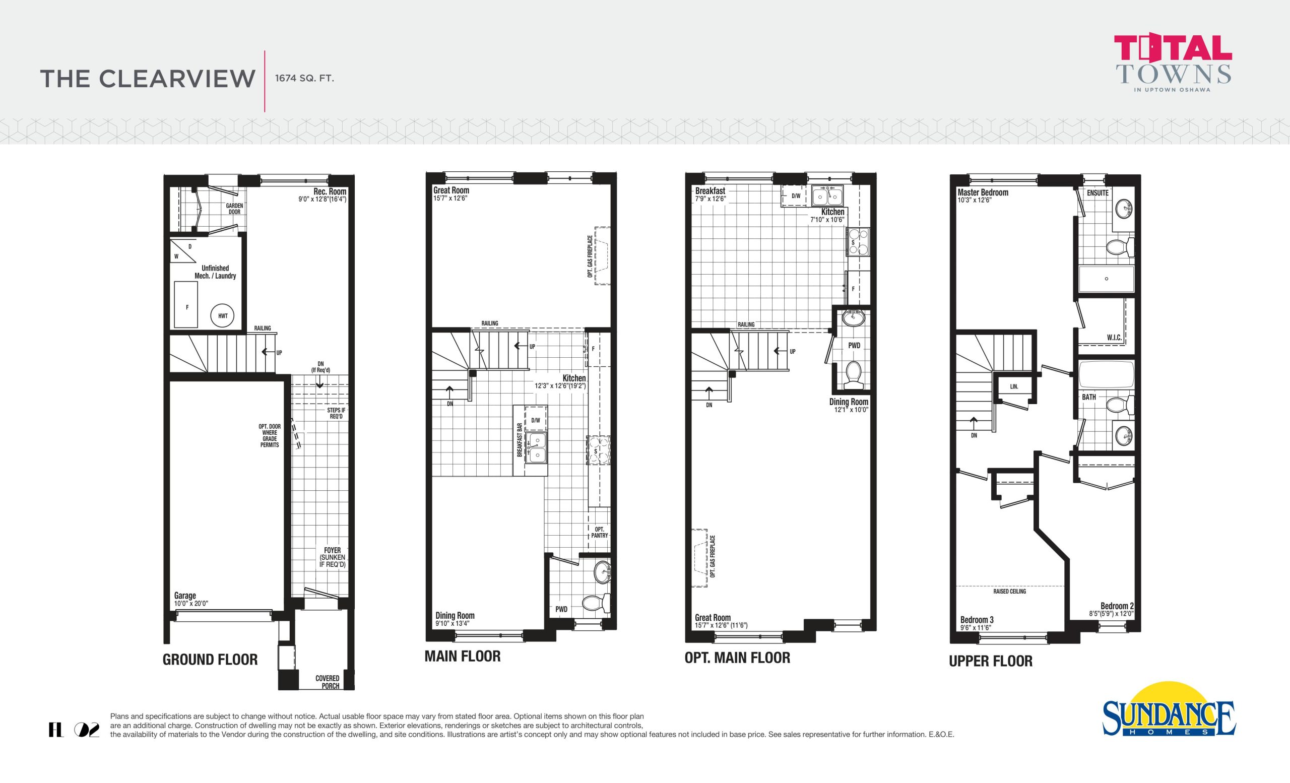 The Clearview floor plan