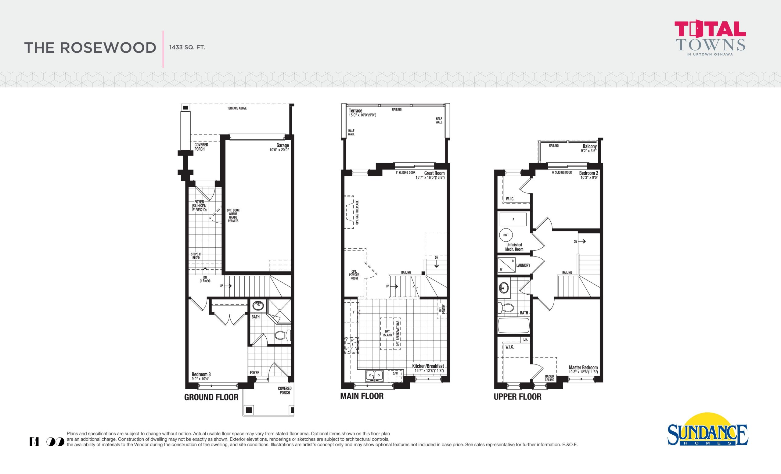 The Rosewood floor plan