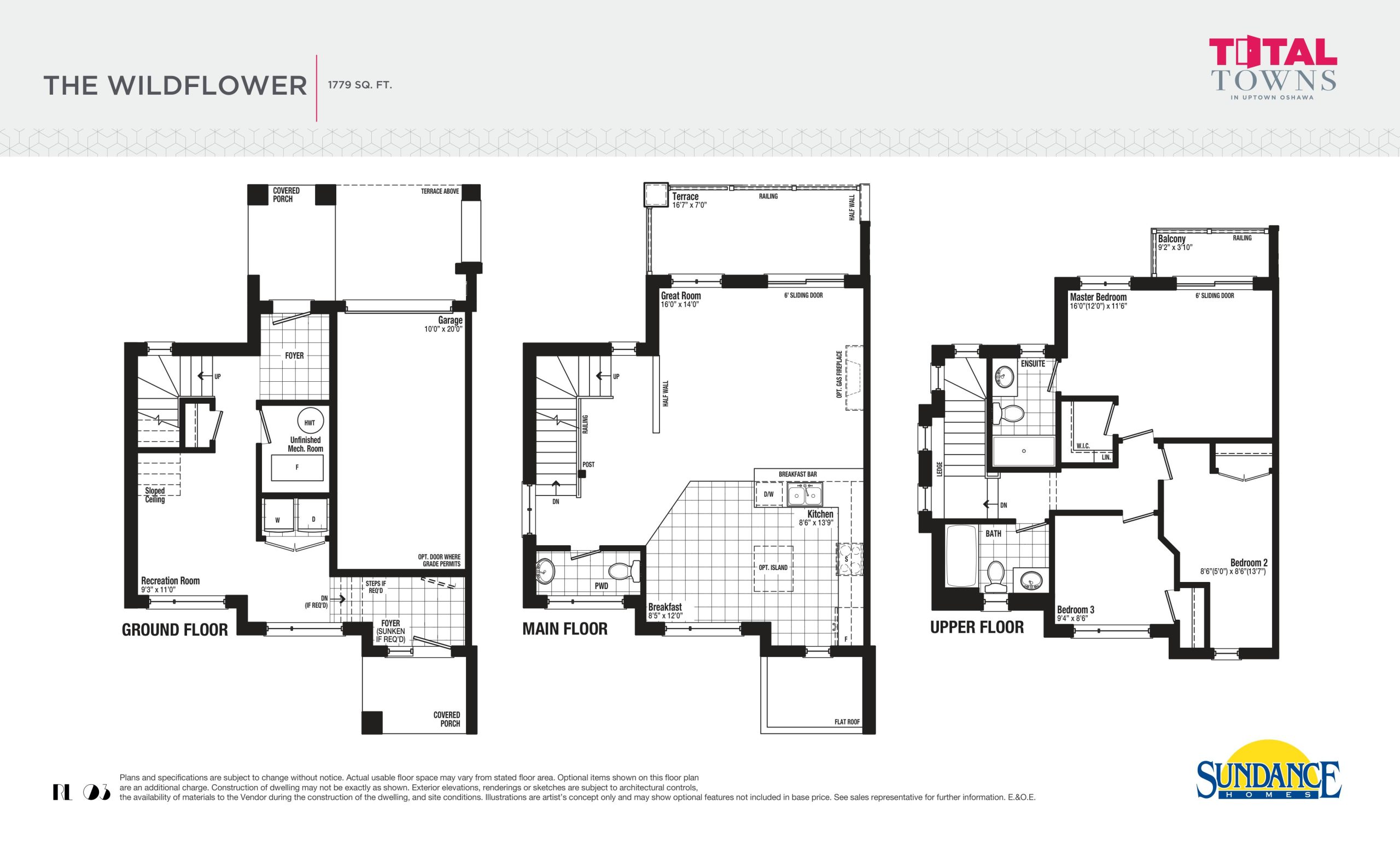 The Wildflower floor plan