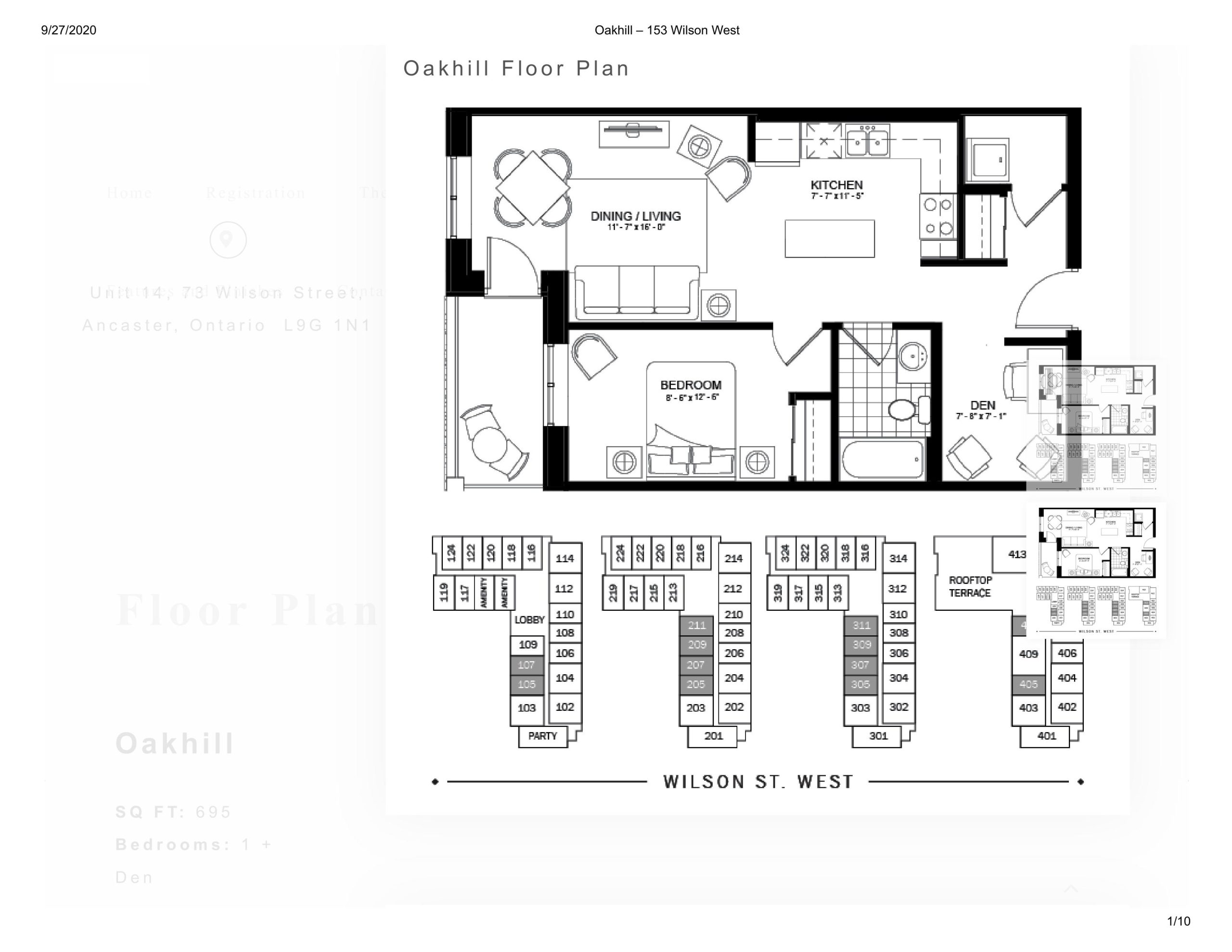Oakhill floor plan