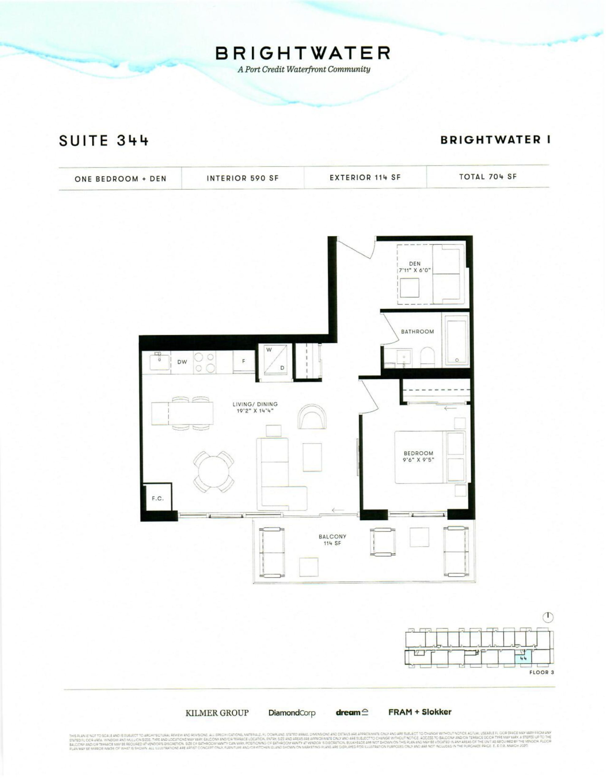 Suite 344 floor plan