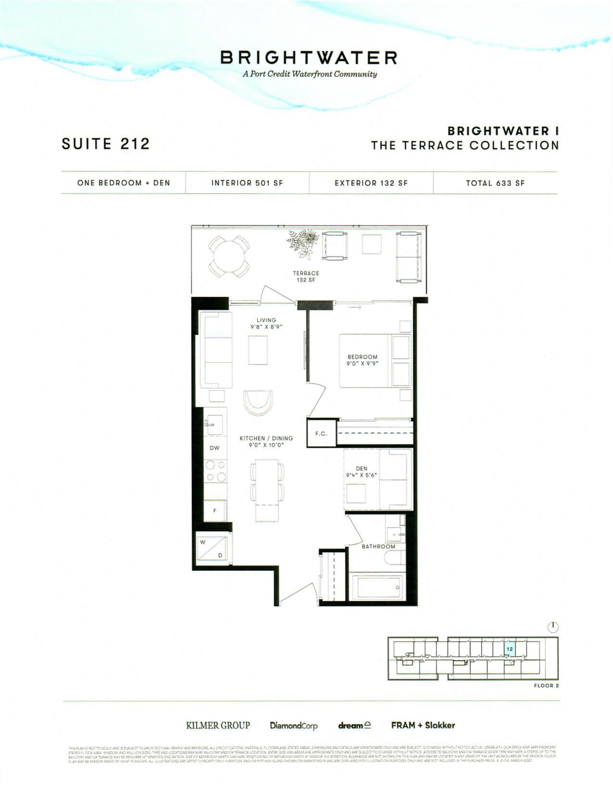 Suite 212 (The Terrace Collection) floor plan