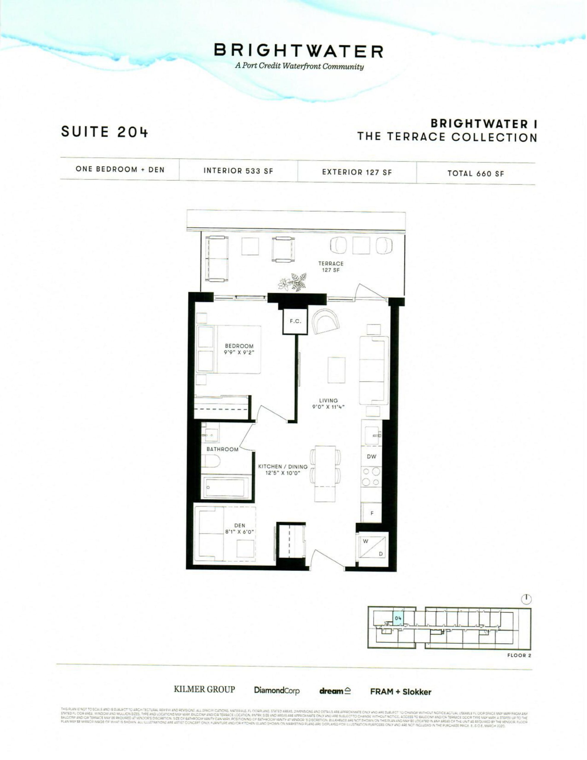 Suite 204 (The Terrace Collection) floor plan