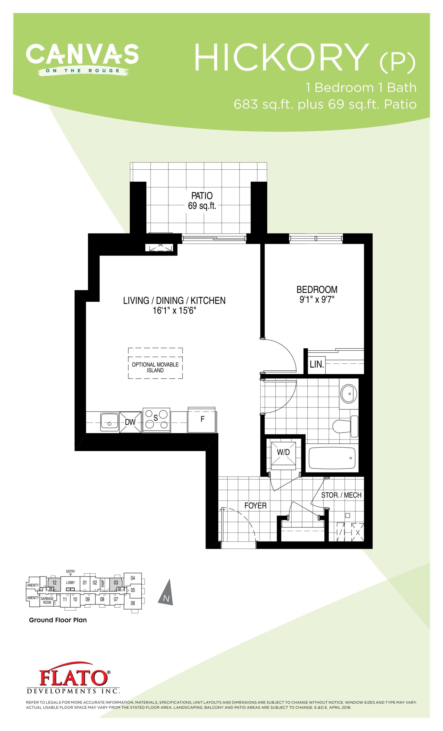 Hickory (P) floor plan