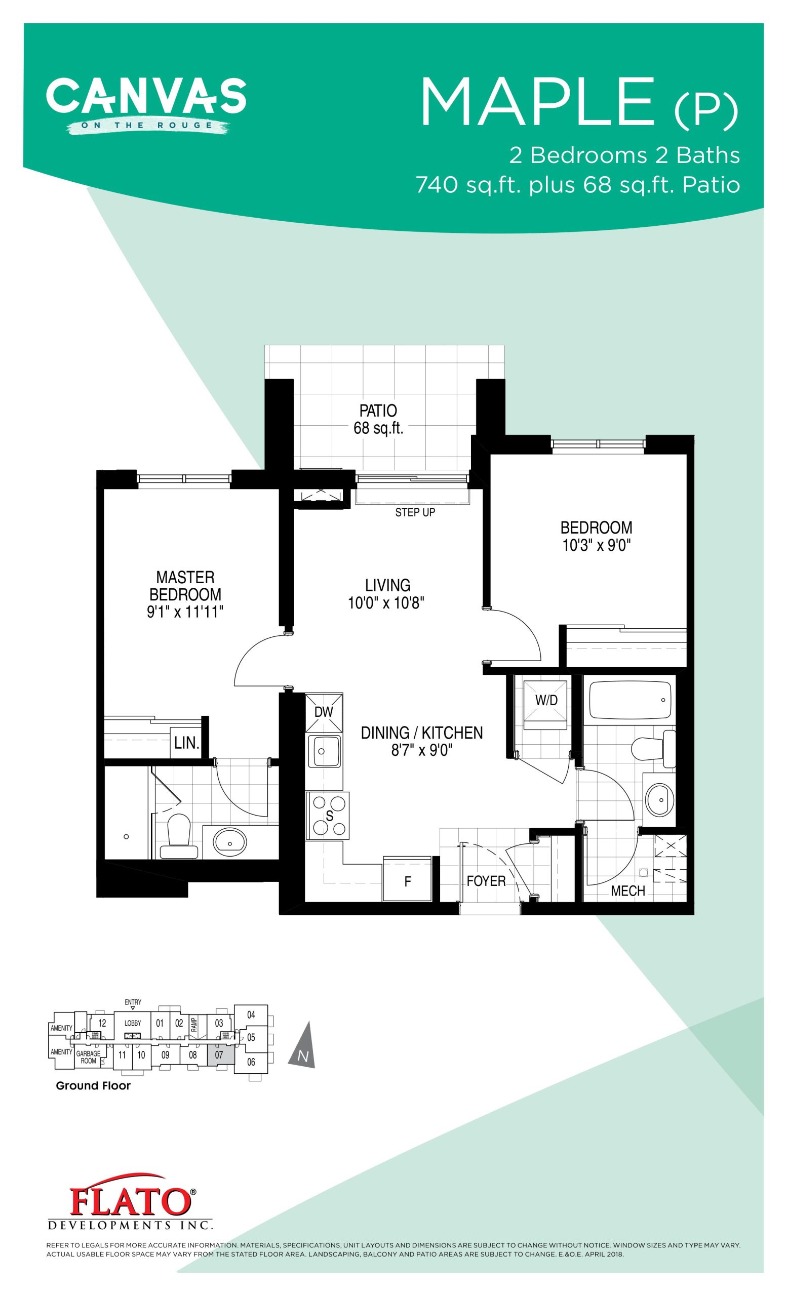 Maple (P) floor plan