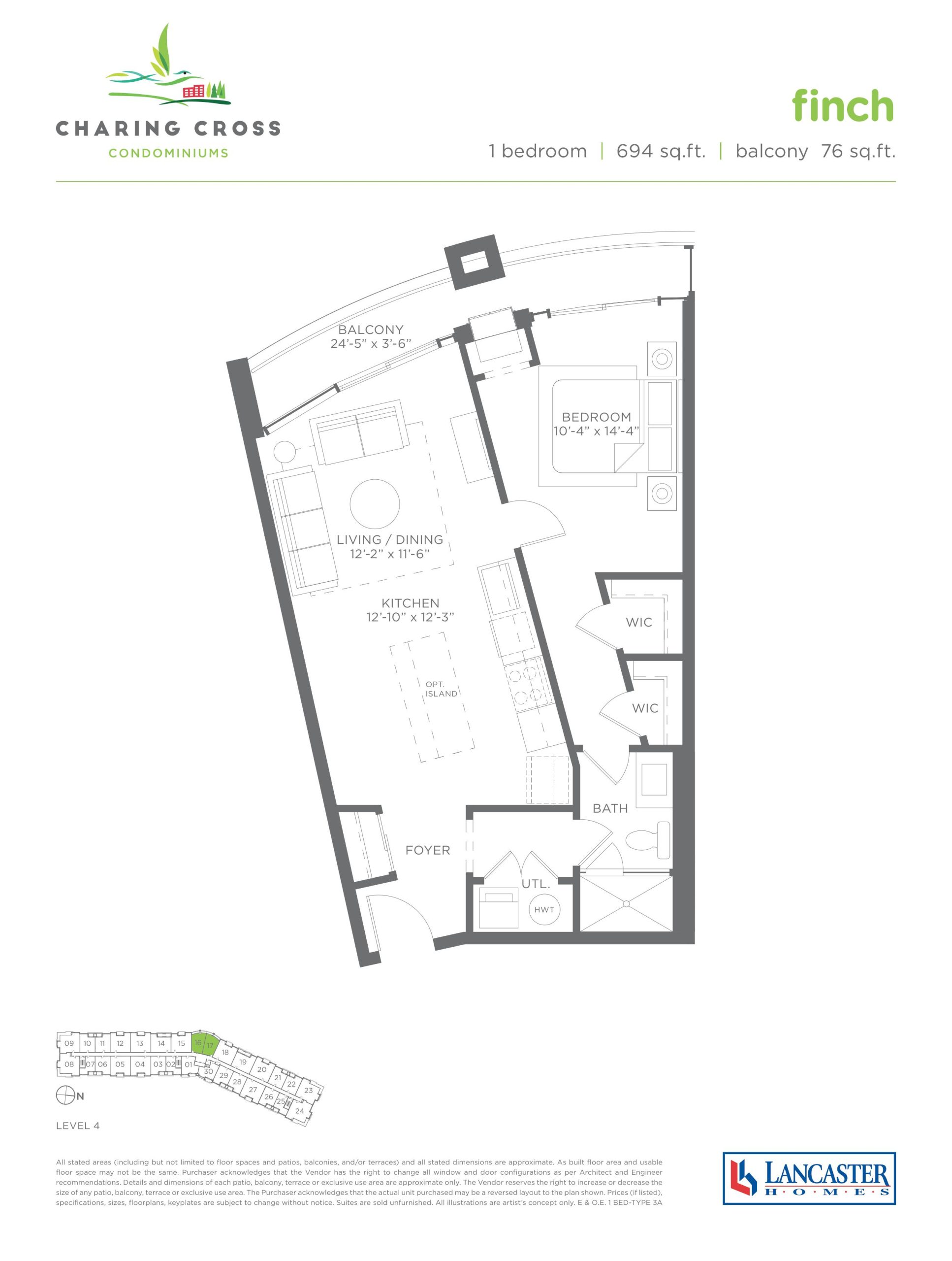 Finch floor plan