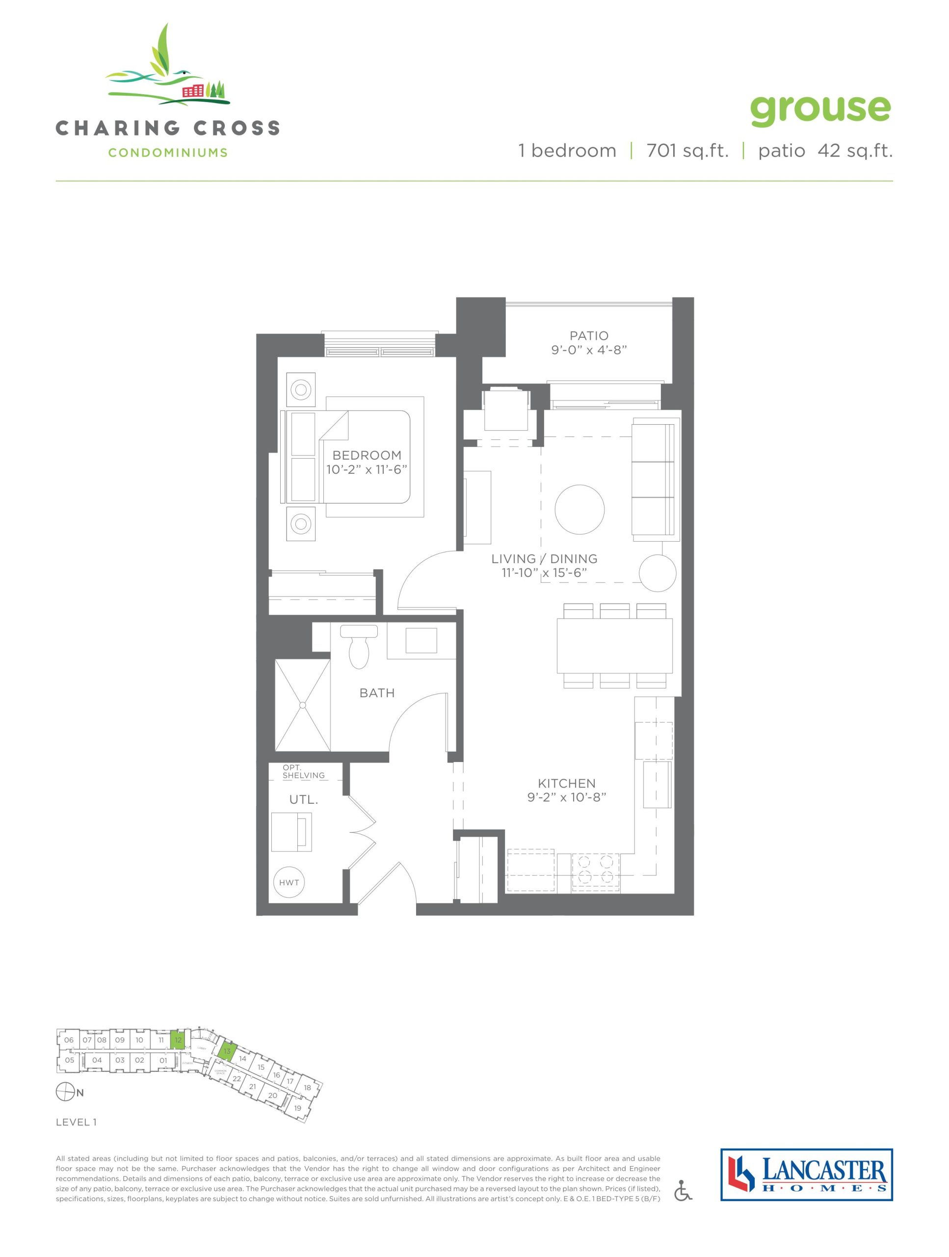 Grouse floor plan