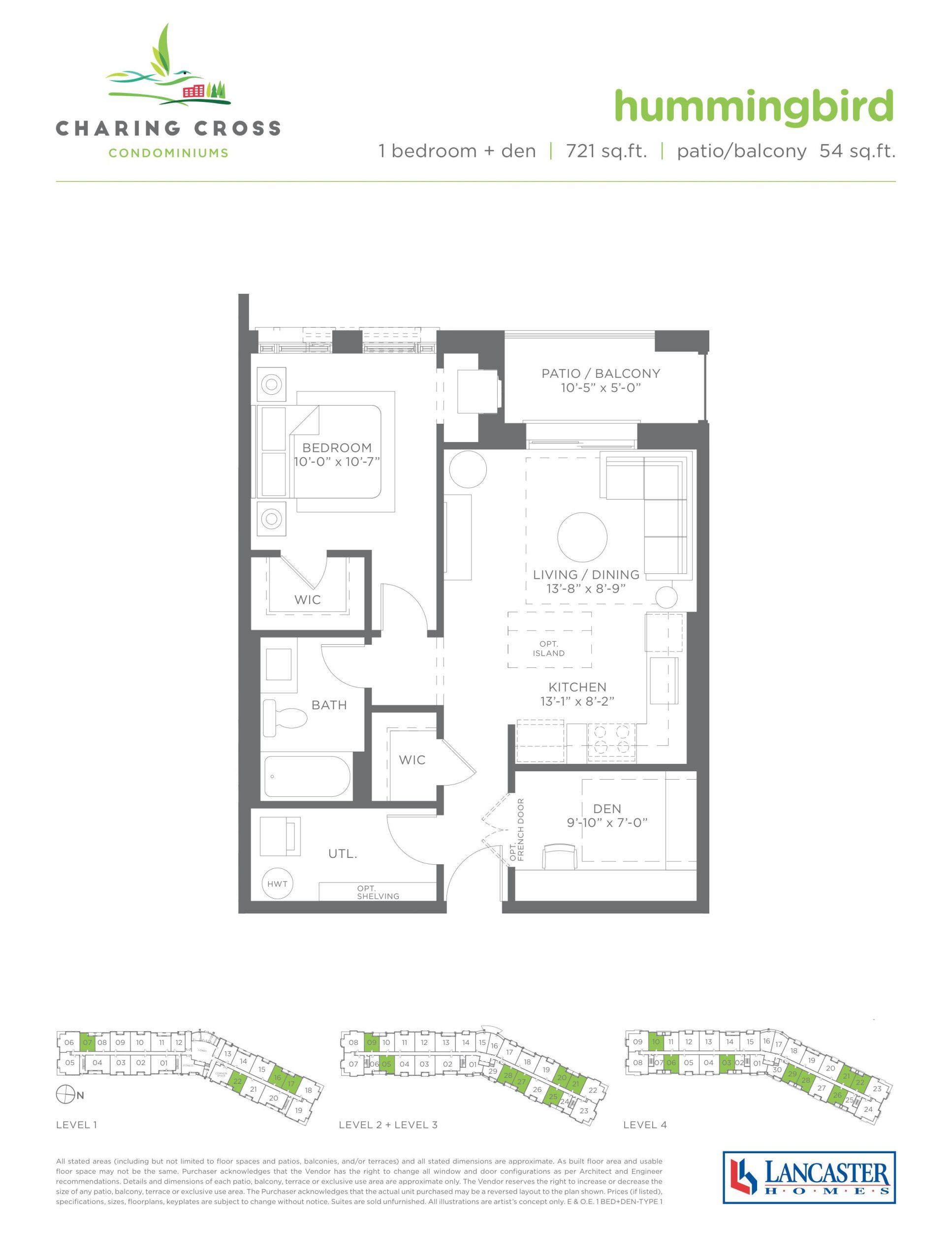 Hummingbird floor plan
