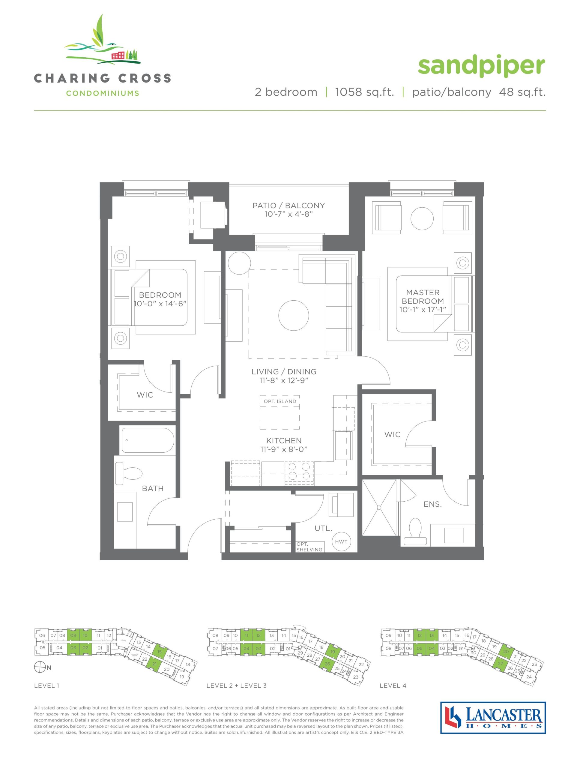 Sandpiper floor plan